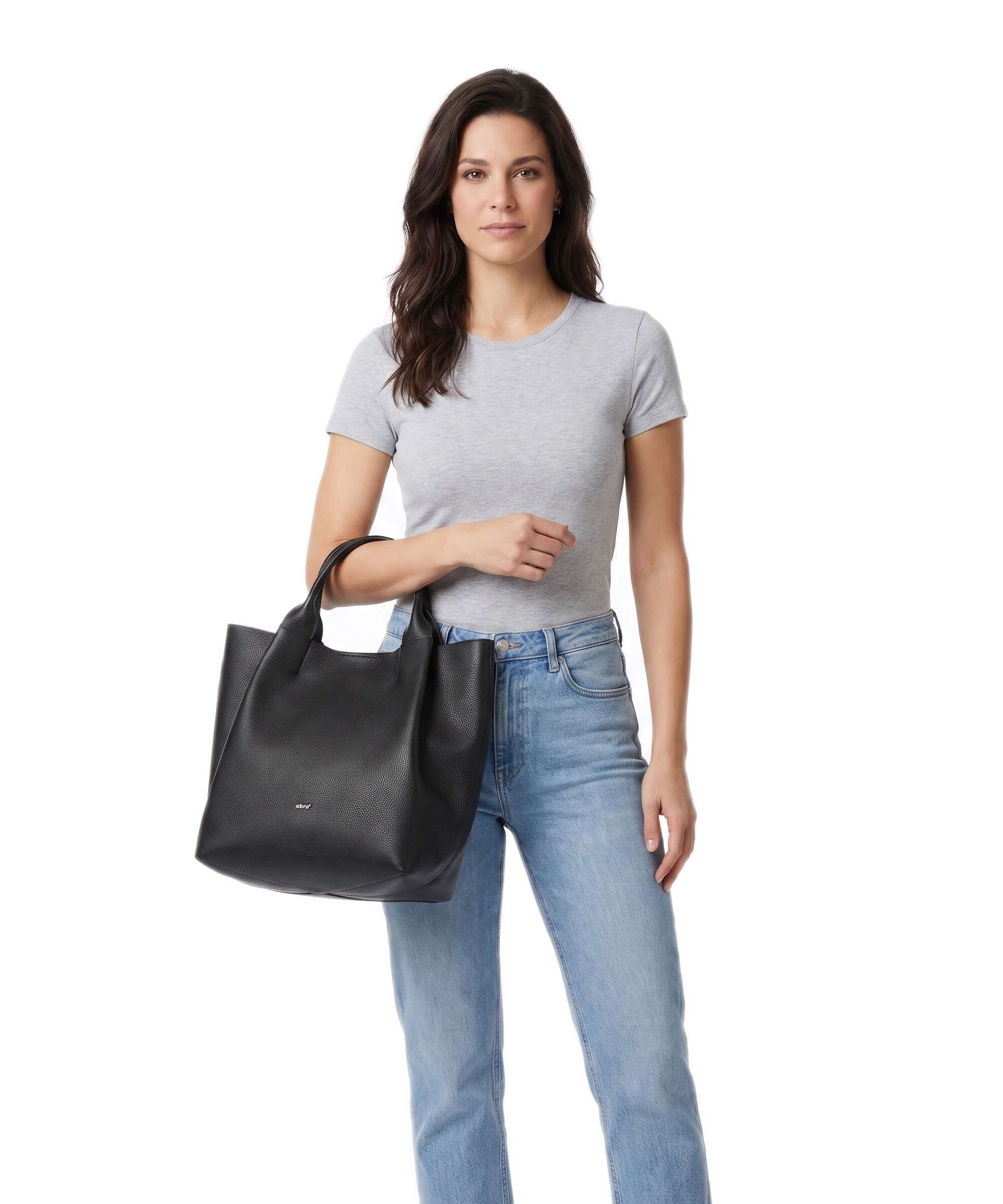 Abro Agave Essential Medium Borsa a mano black/nickel - Image 3