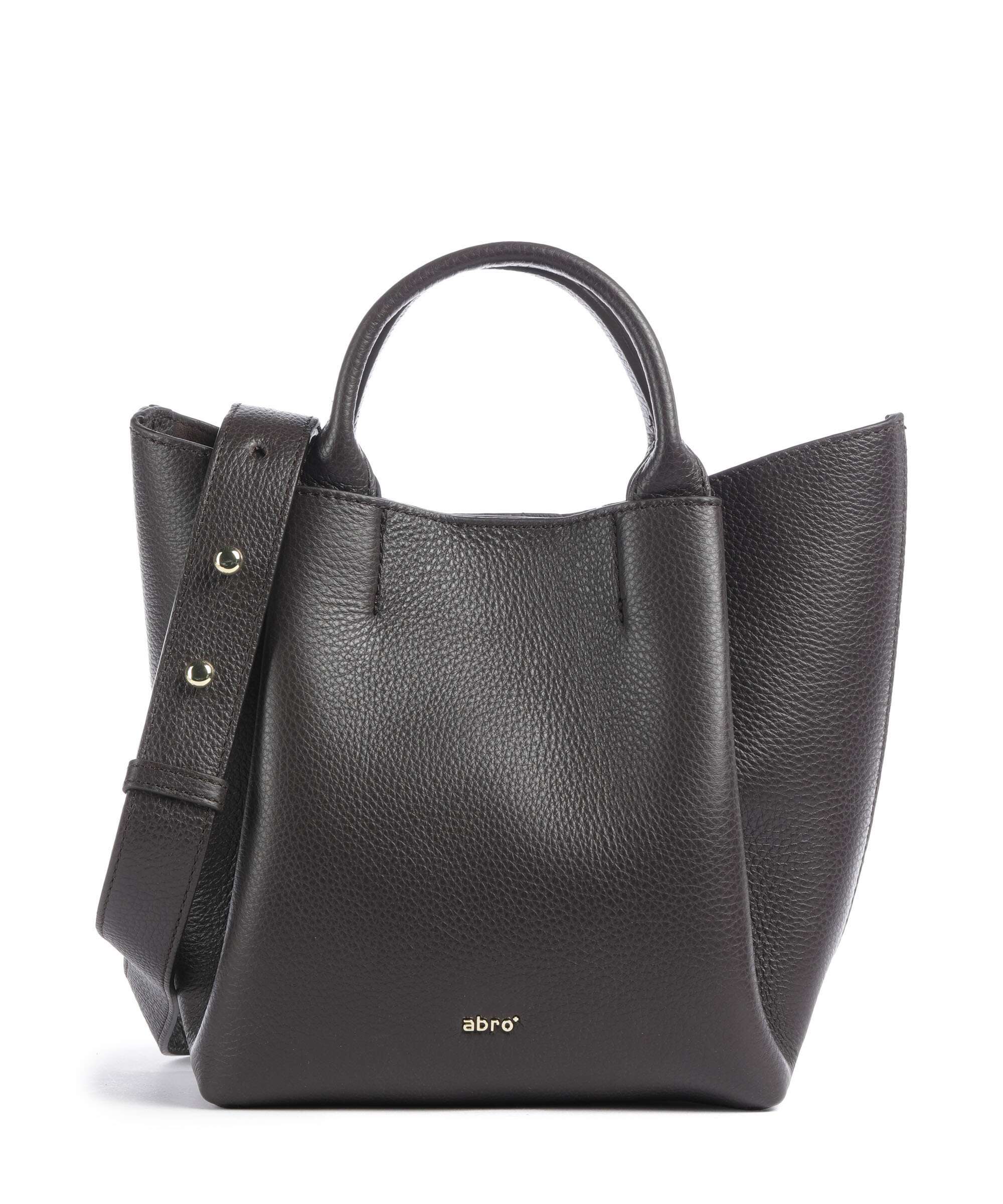 Abro Agave Essential Small Borsa a mano dark brown