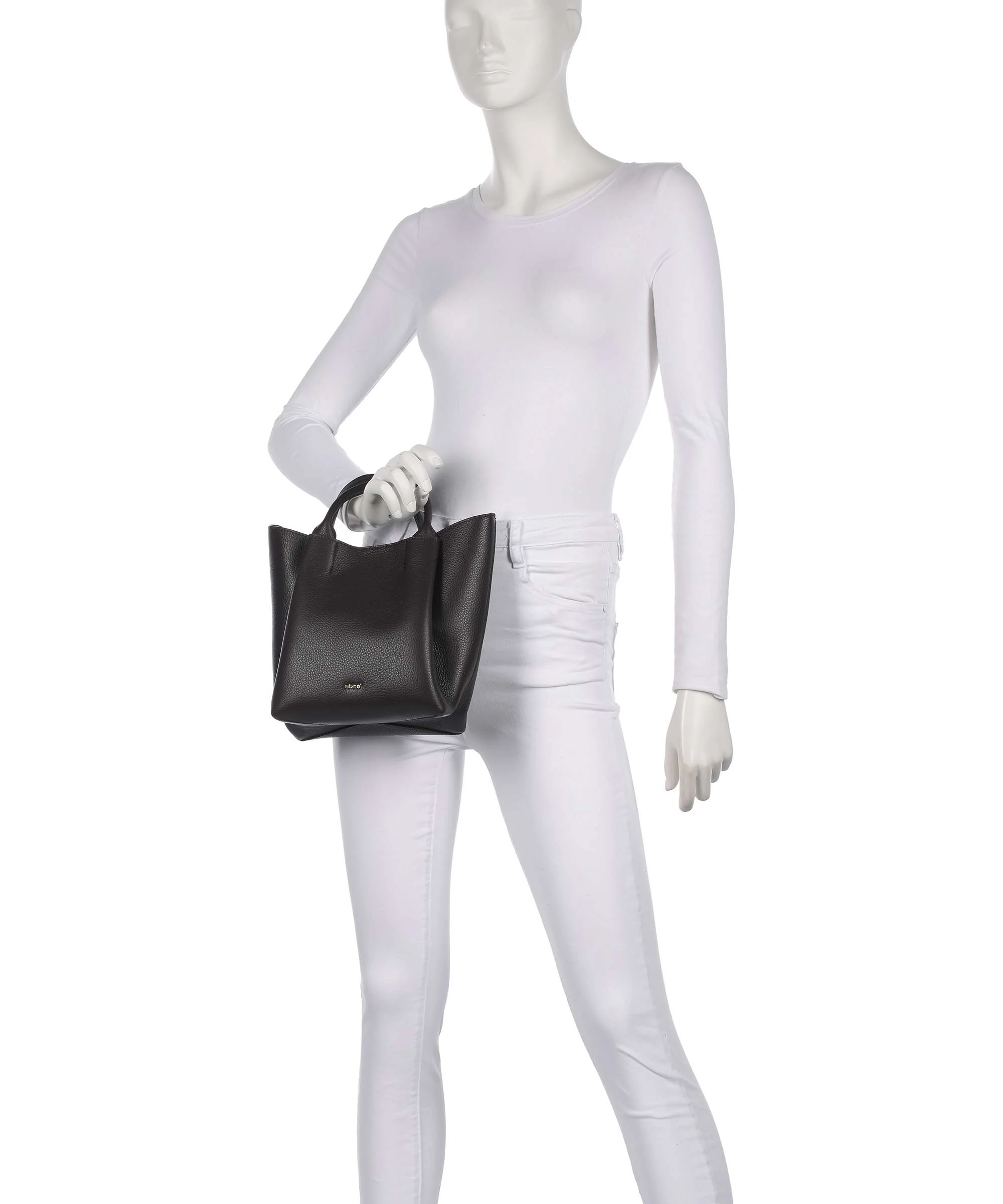 Abro Agave Essential Small Borsa a mano dark brown - Image 3