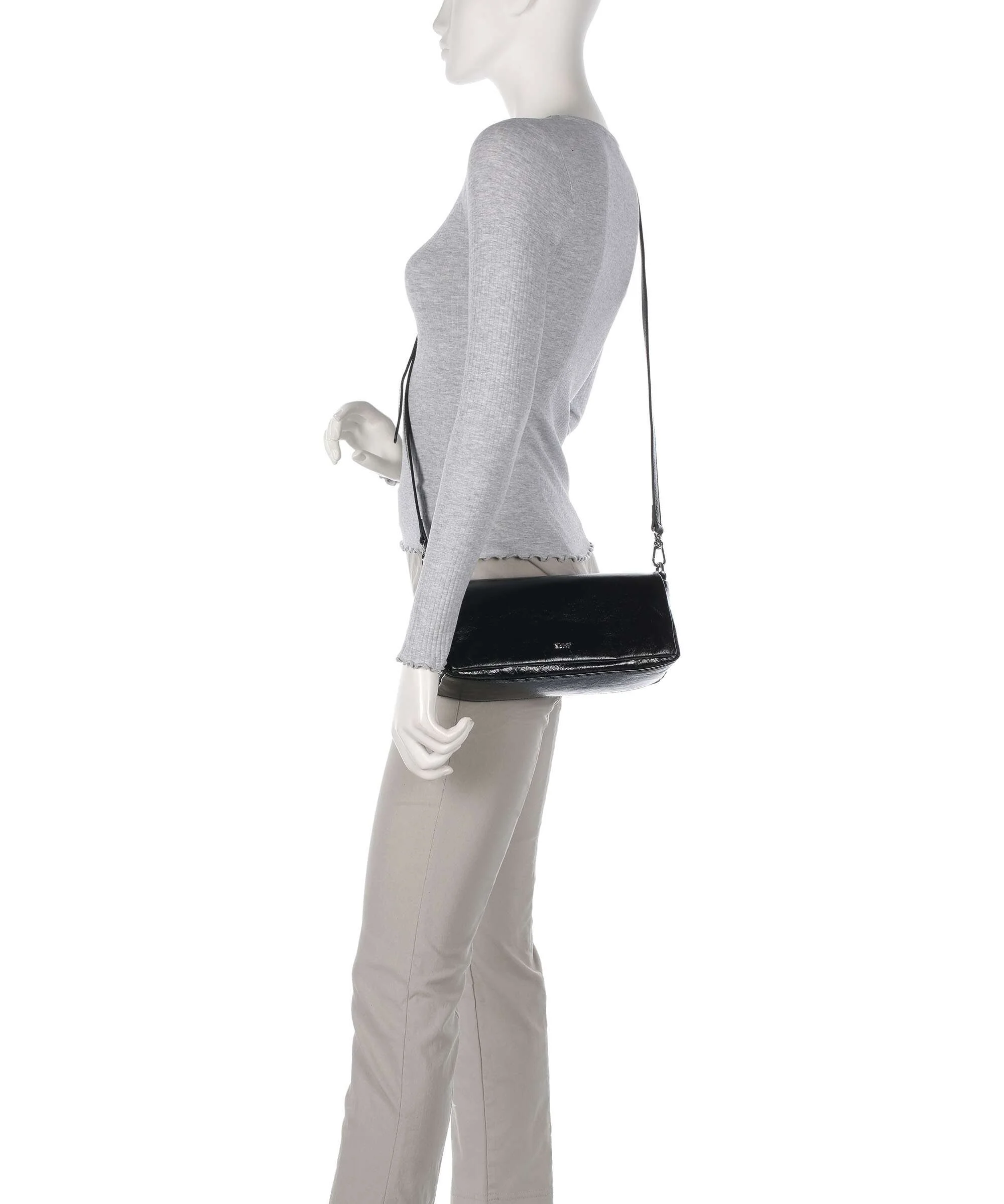 Abro Alias Soft Mila Borsa a spalla black/nickel - Image 4
