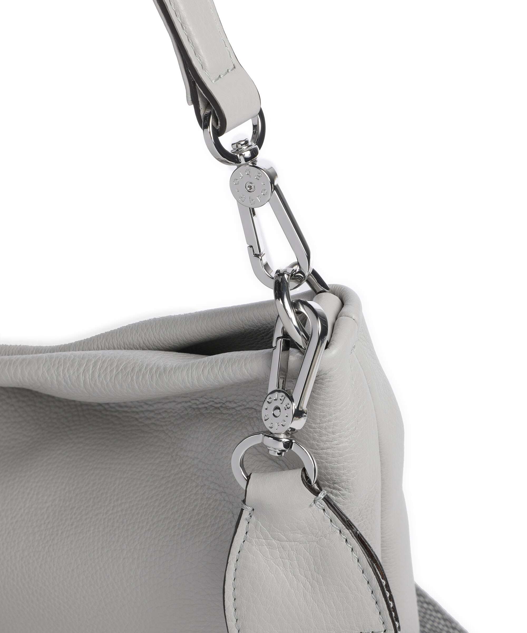 Abro Dalia Kaia Borsa hobo light grey - Image 4