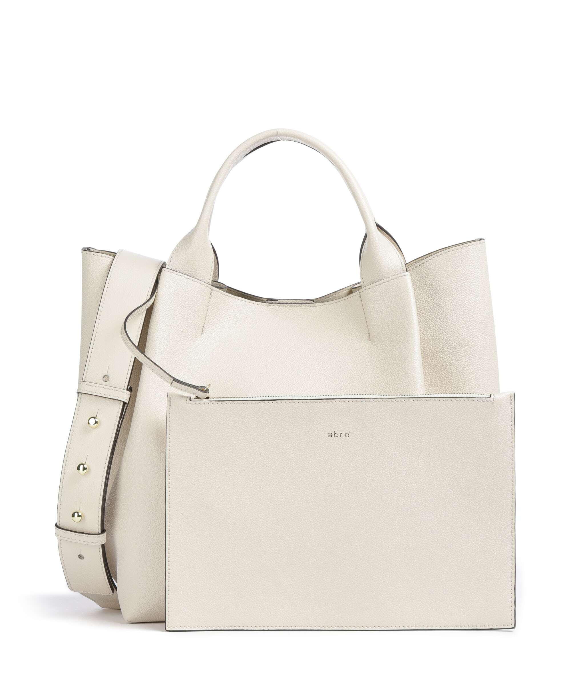 Abro Erson Essential Borsa a mano beige - Image 4