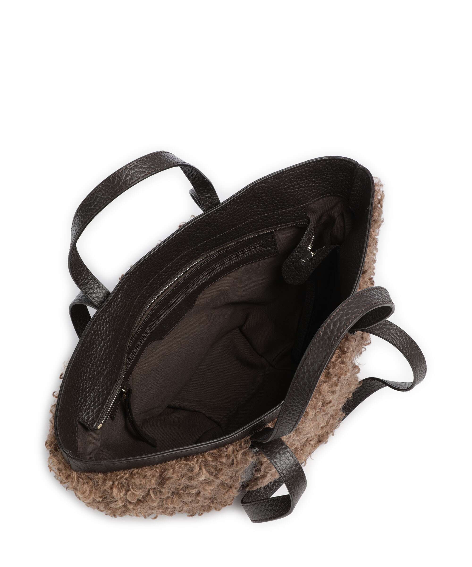 Abro Latxa Cosmo Medium Borsa shopper camel - Image 5