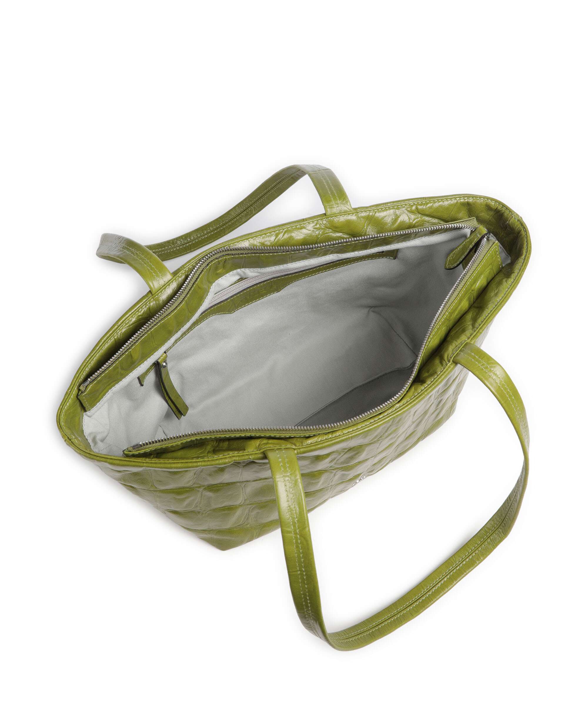 Abro Maxi Cocco Alba Borsa a spalla lime - Image 5
