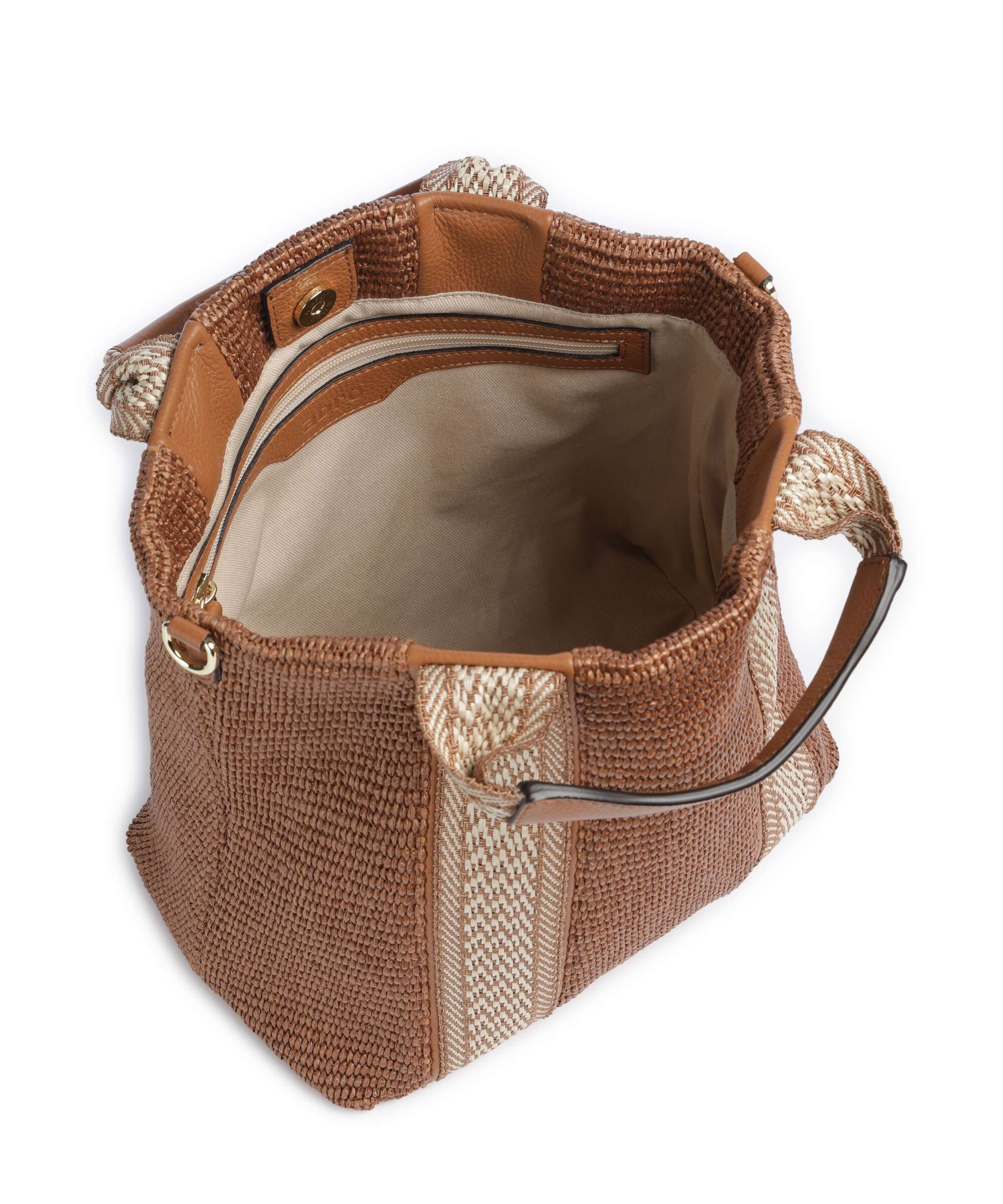 Abro Raffia Kaia Borsa a mano caramel/cognac - Image 5