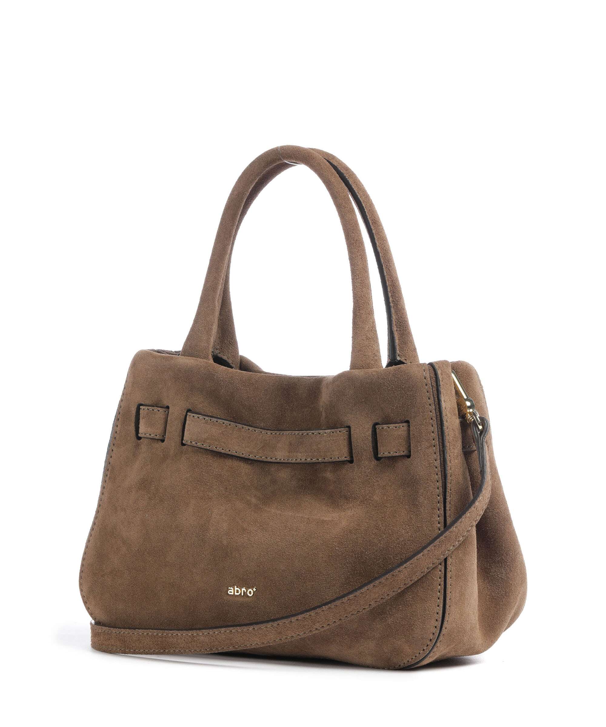 Abro Suede Jill Borsa a mano khaki - Image 2