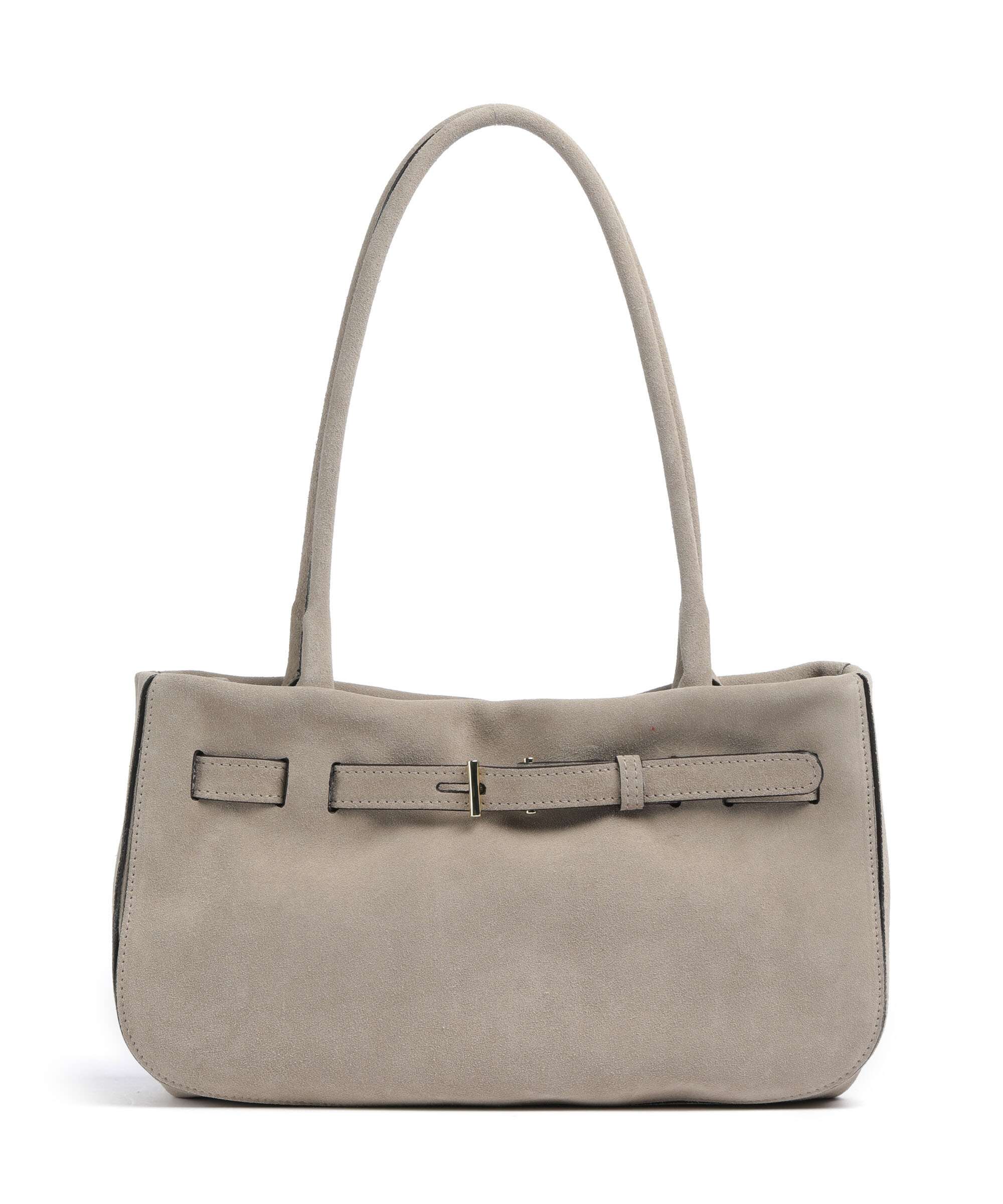 Abro Suede Jill Borsa a spalla siena