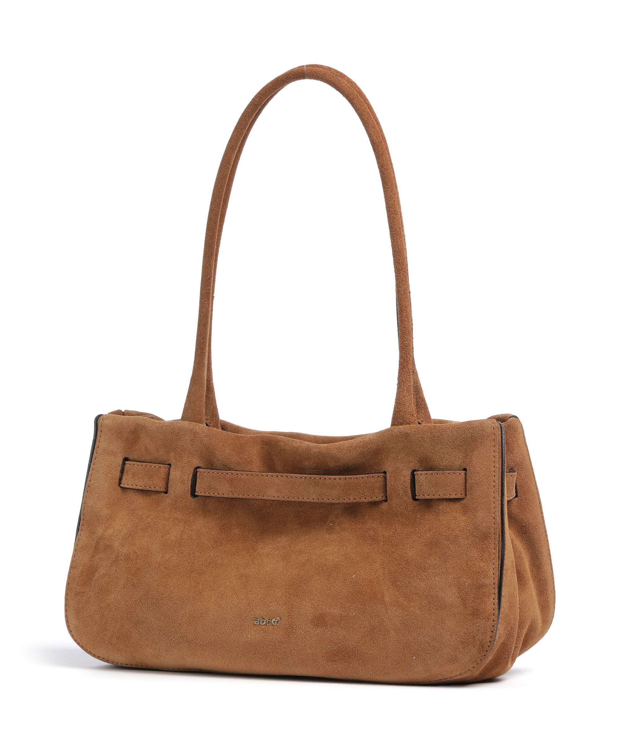 Abro Suede Jill Borsa a spalla cuoio - Image 2