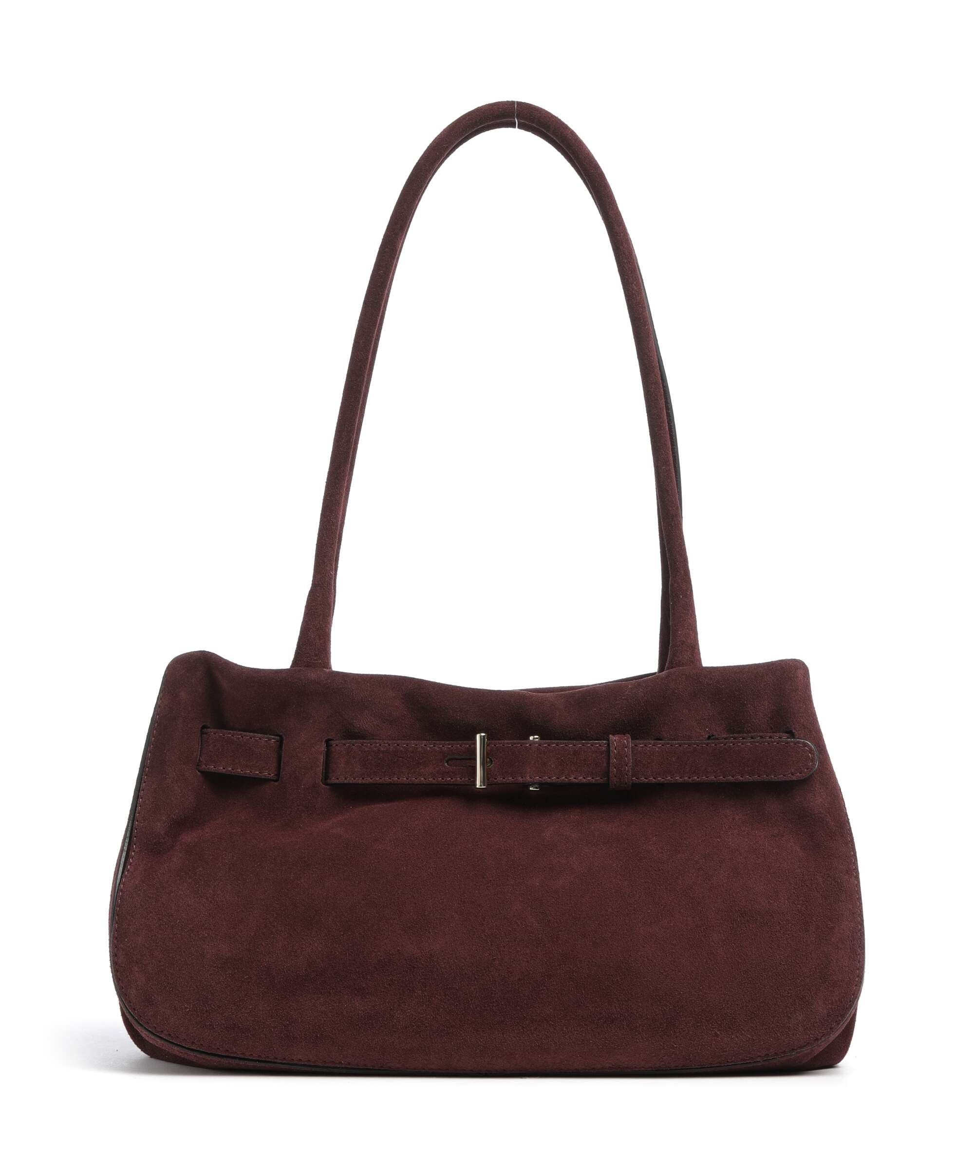 Abro Suede Jill Borsa a spalla burgundy