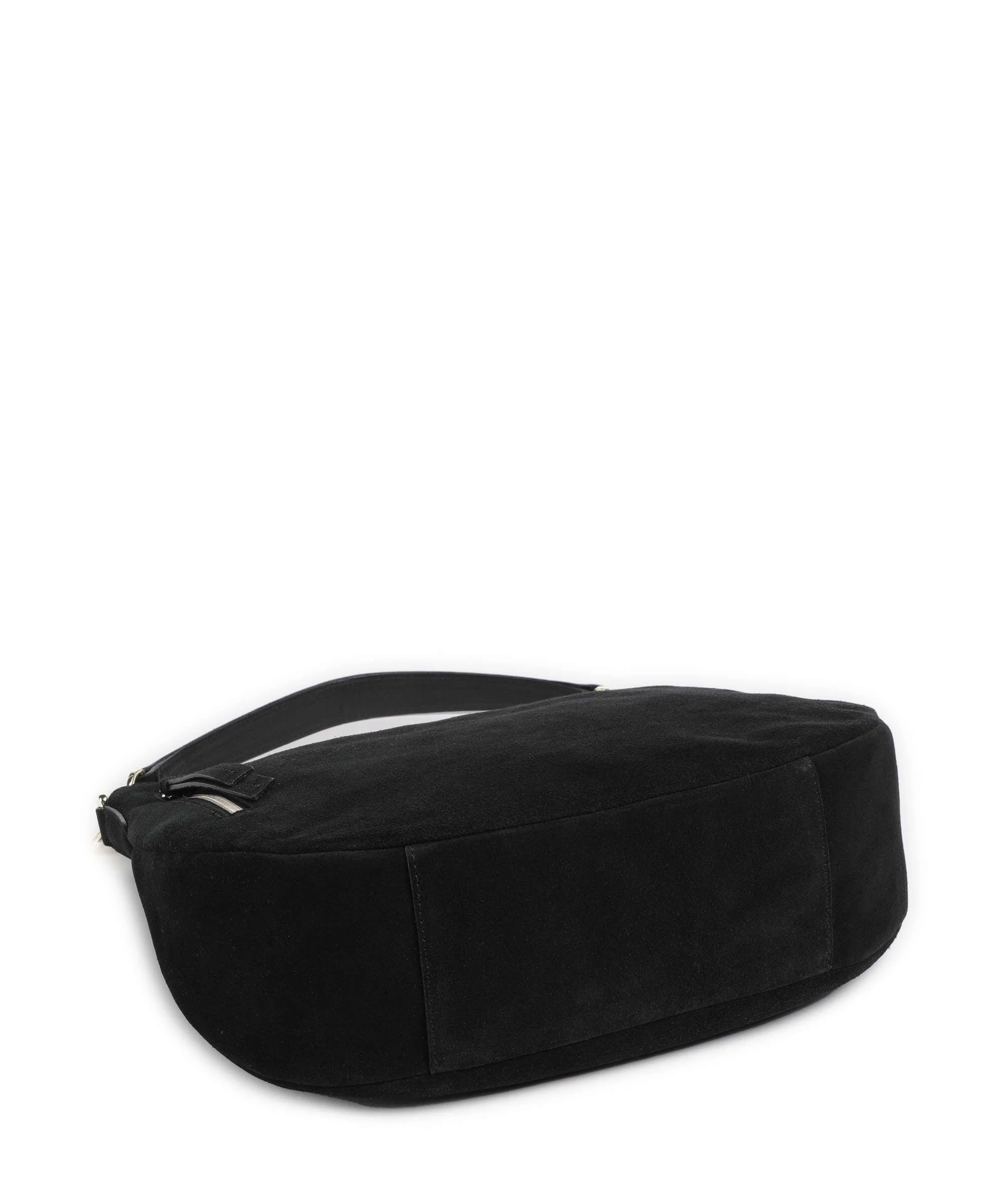 Abro Suede Juna Small Borsa hobo black/gold - Image 5