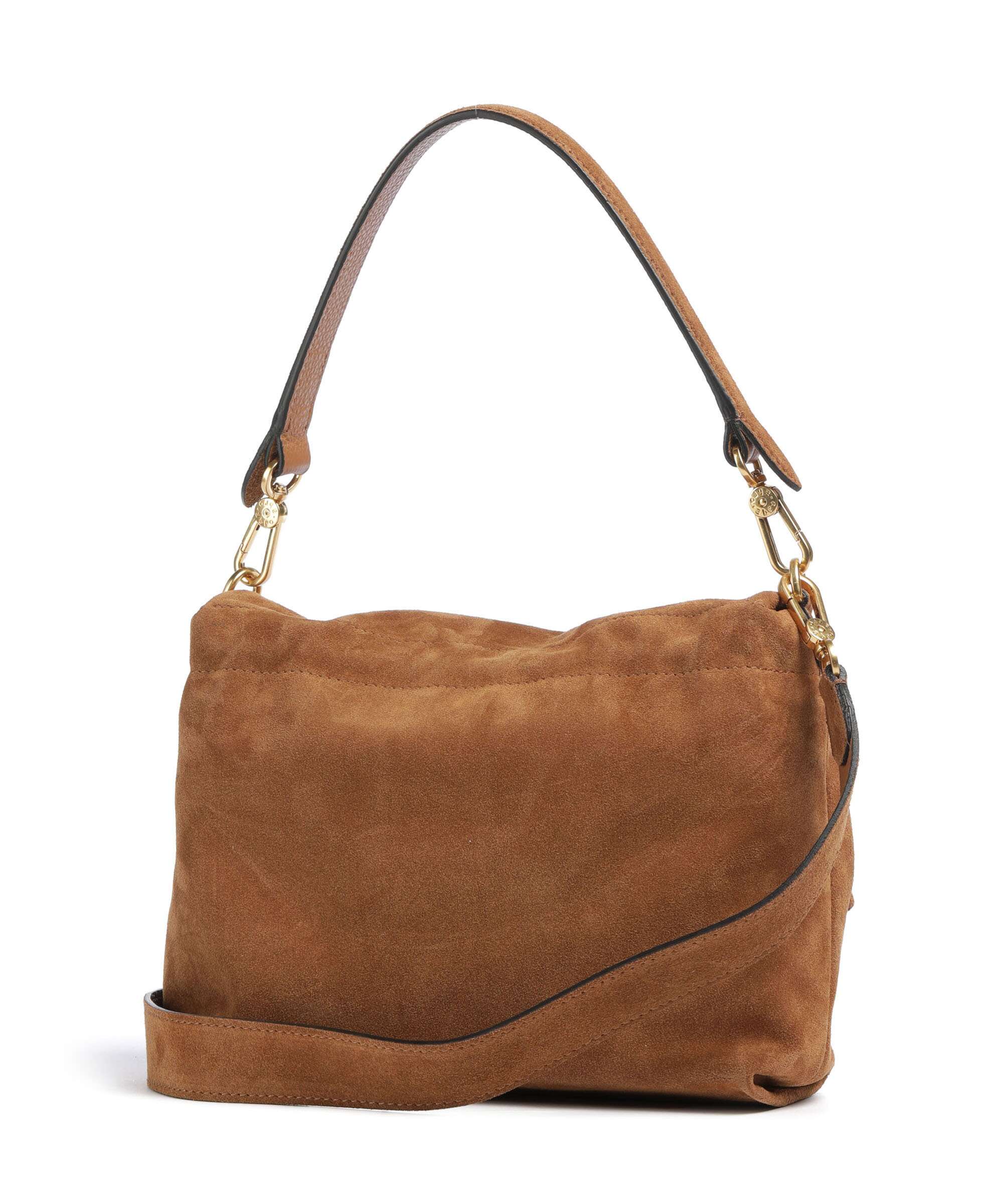 Abro Suede Temi Medium Borsa a spalla cuoio - Image 2