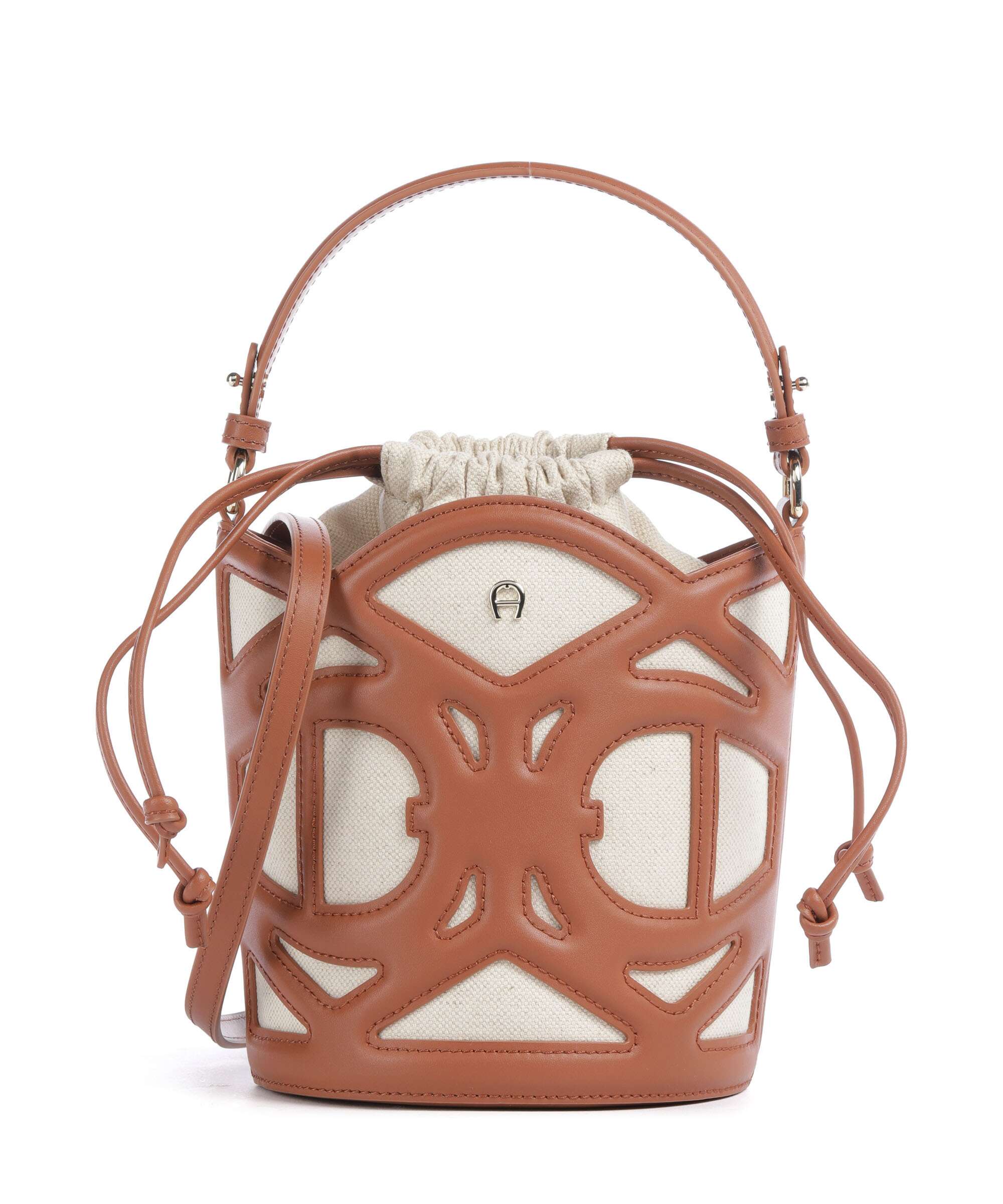 Aigner Azzurra S Borsa a secchiello cognac brown