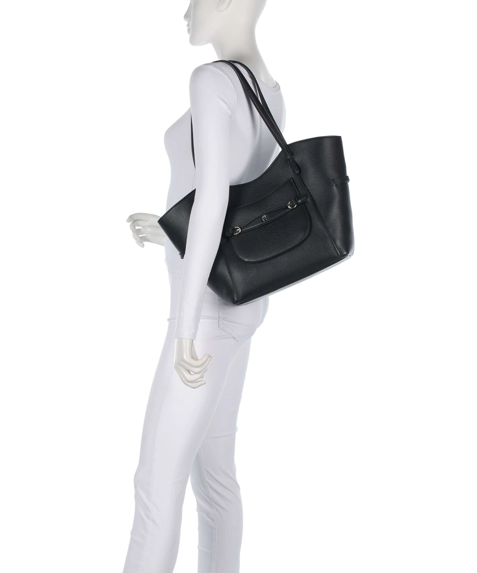 Aigner Cavallo L Borsa shopper black - Image 3