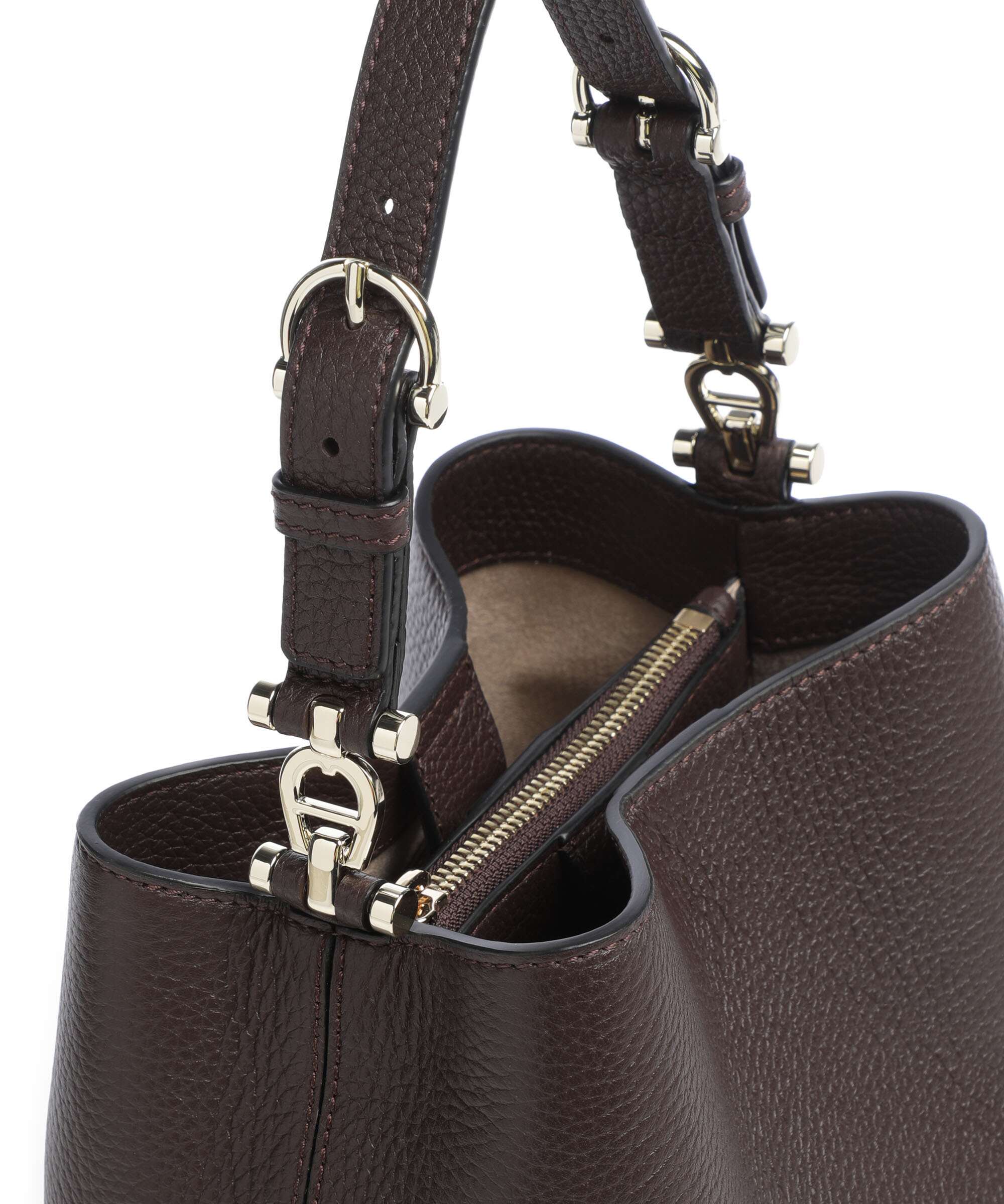 Aigner Delia S Borsa a secchiello soil brown - Image 5