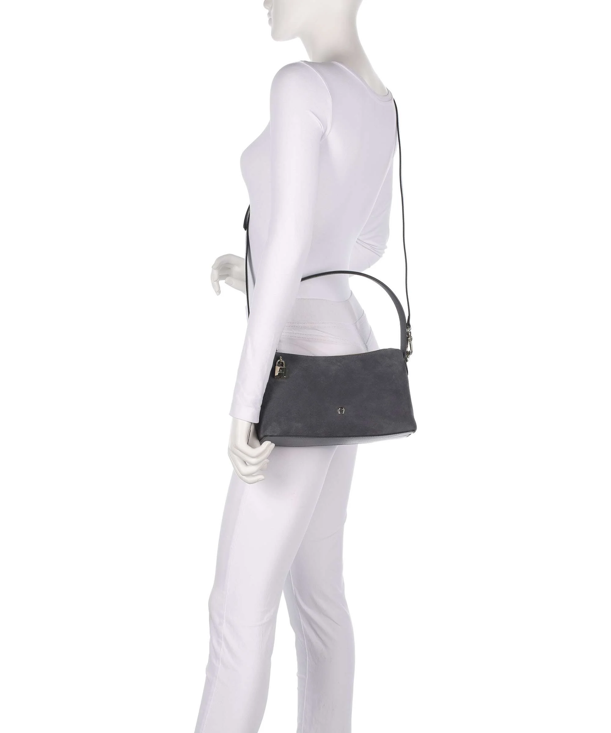 Aigner Delia S Borsa a spalla night grey - Image 4