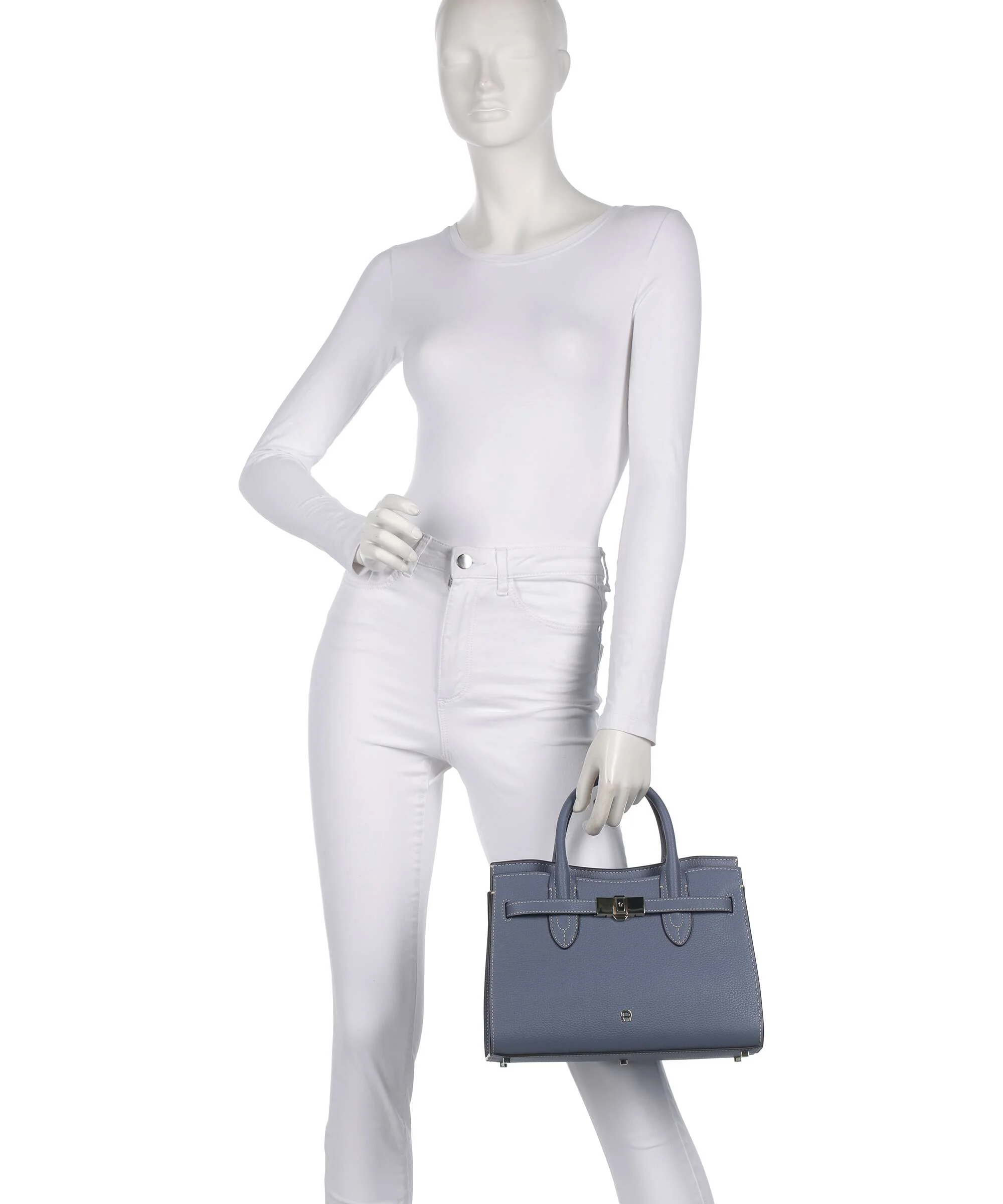 Aigner Farah M Borsa a mano stormy blue - Image 3