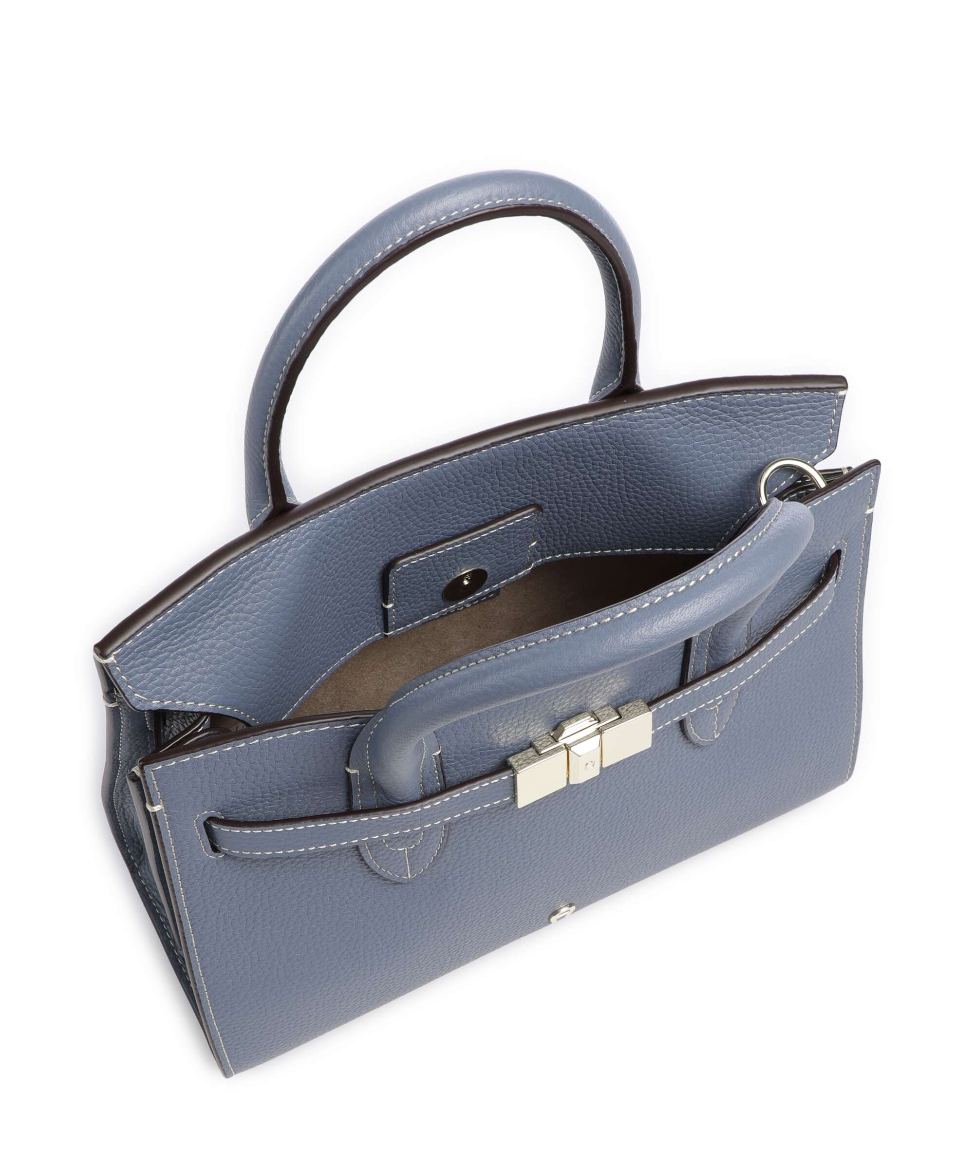 Aigner Farah M Borsa a mano stormy blue - Image 6