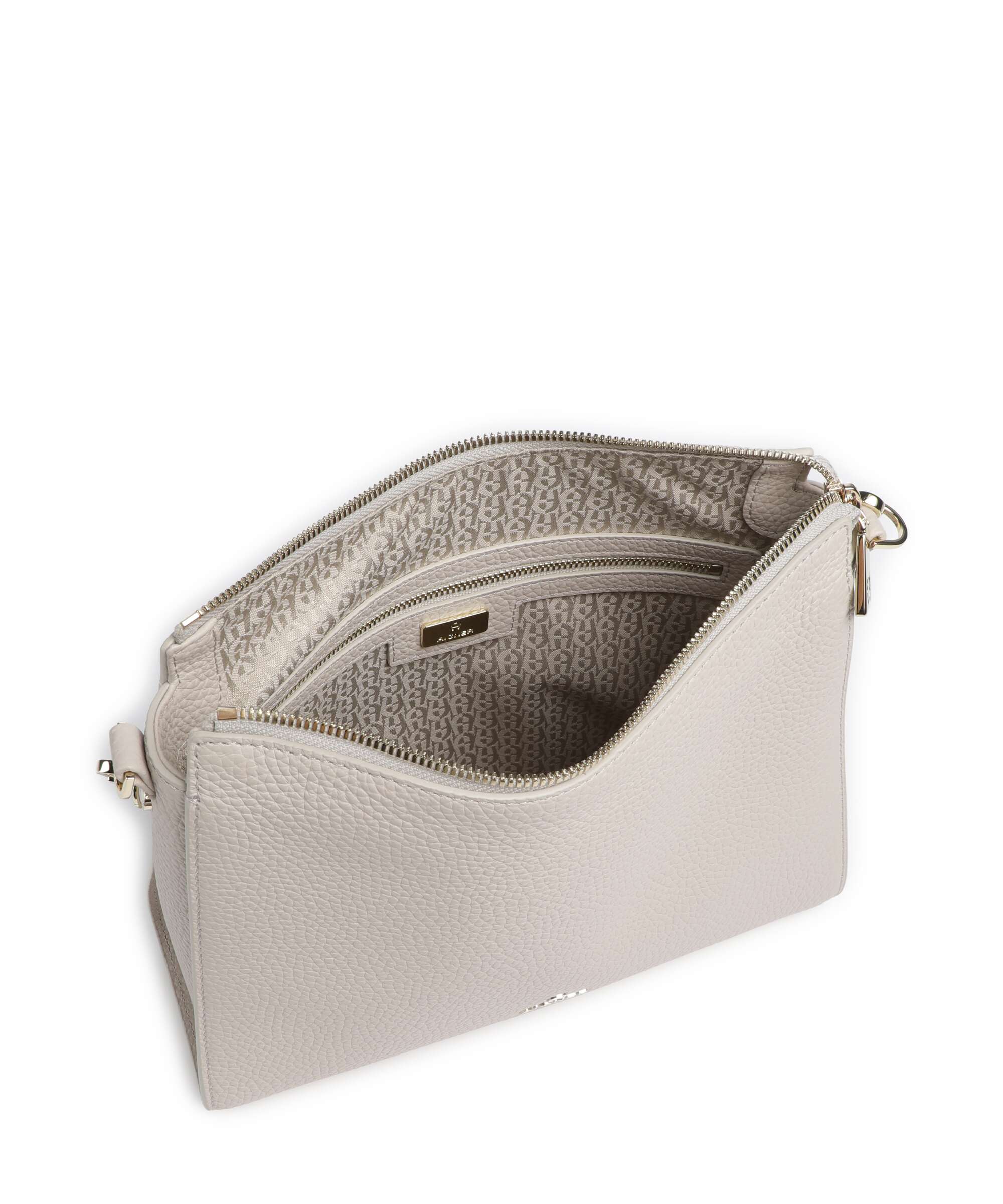 Aigner Ivy M Borsa a spalla fog beige - Image 7
