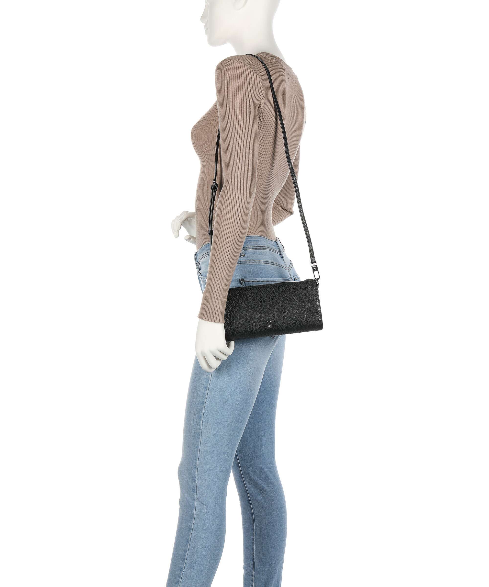 Aigner Ivy S Borsa a spalla black - Image 3