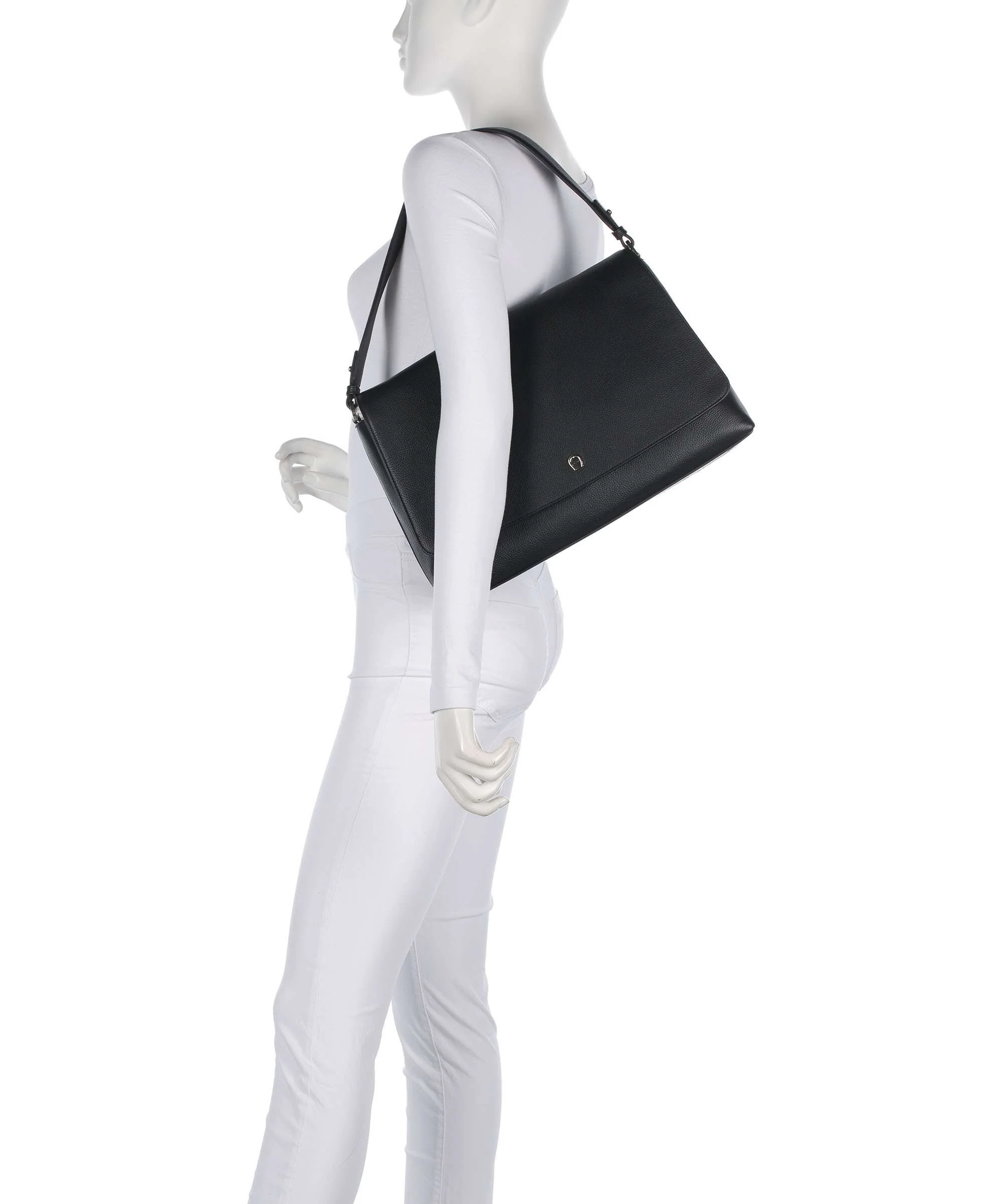 Aigner Zita M Borsa a spalla black - Image 3