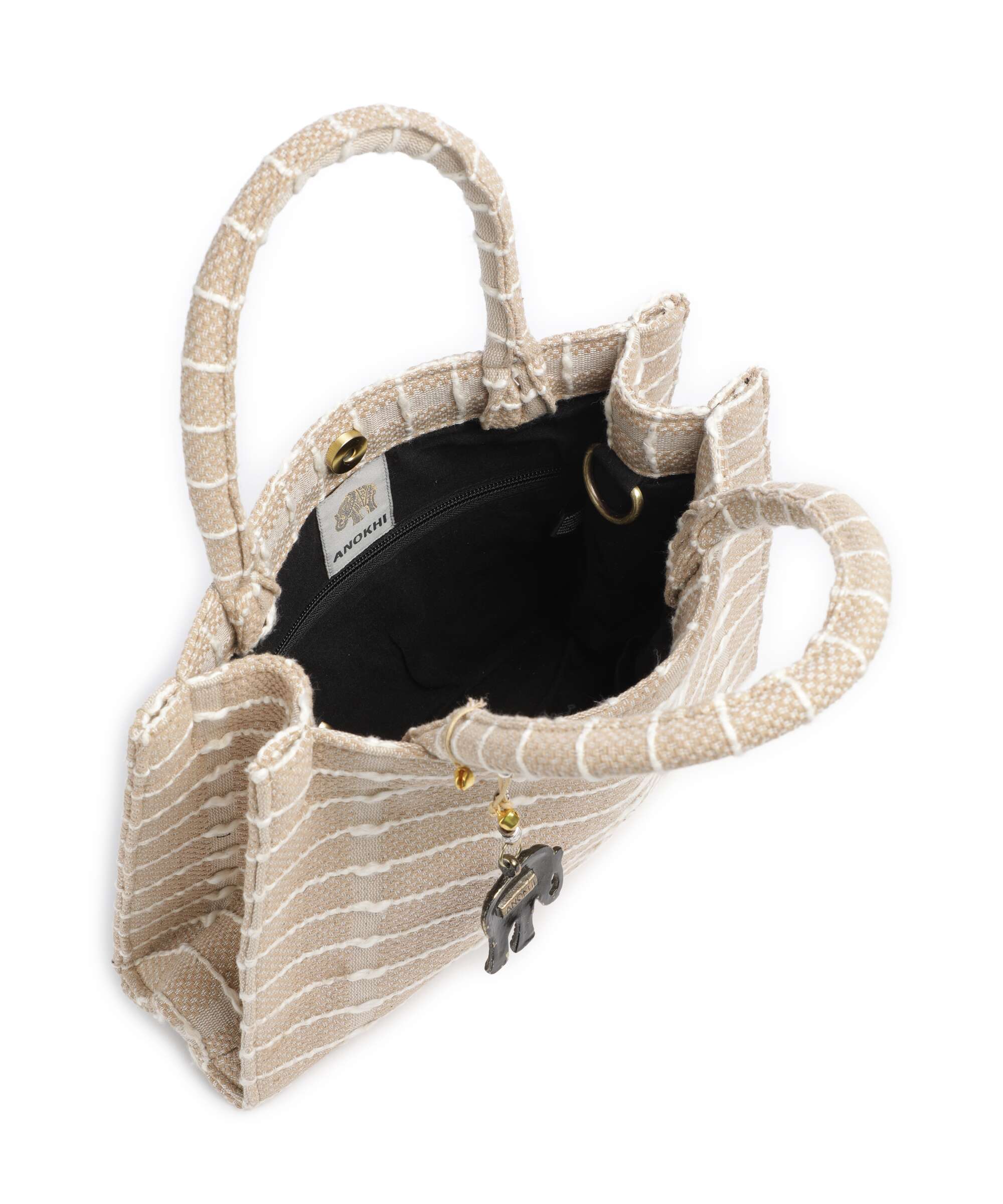 Anokhi Borsa a mano beige - Image 6
