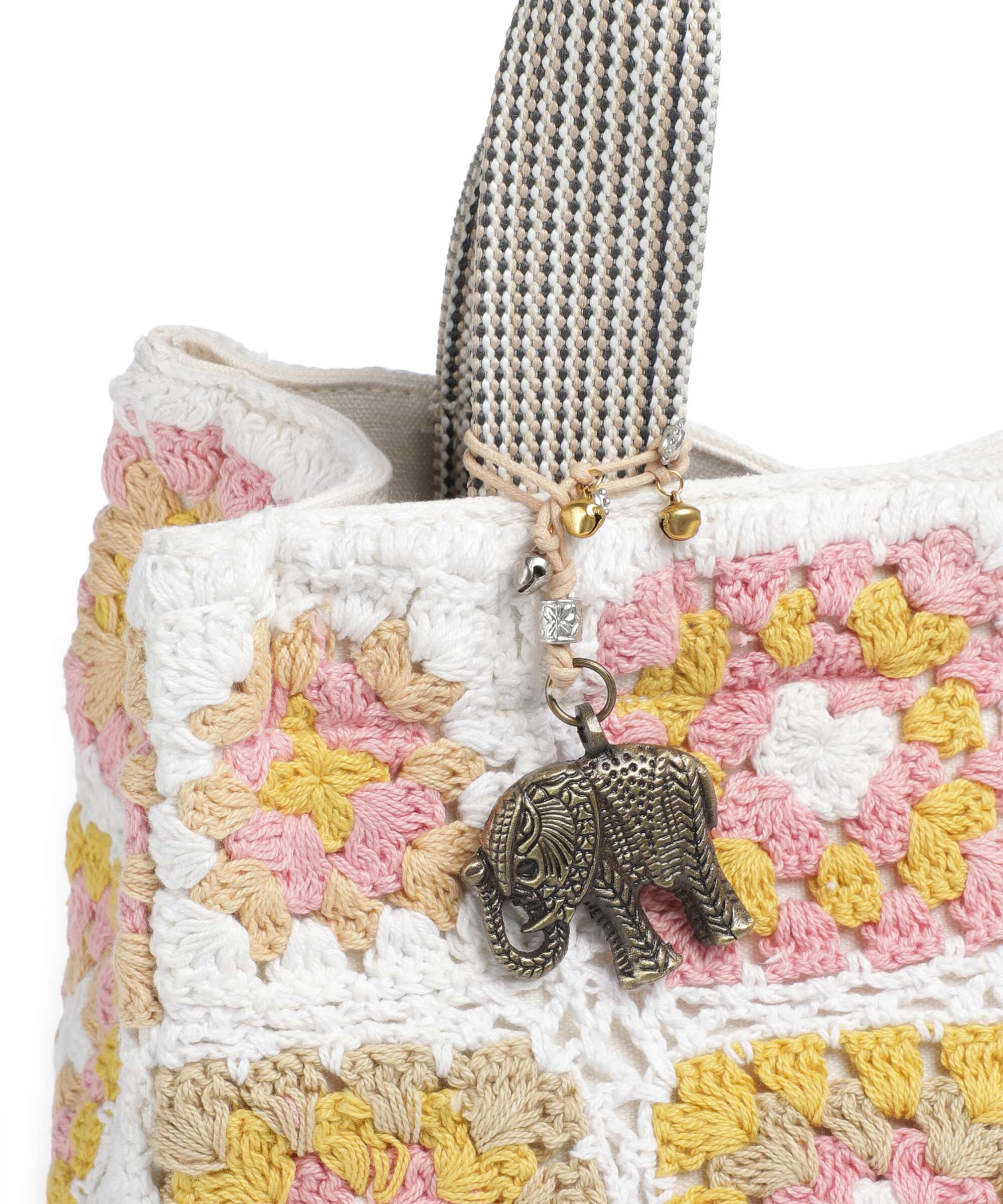 Anokhi Borsa a mano white - Image 6