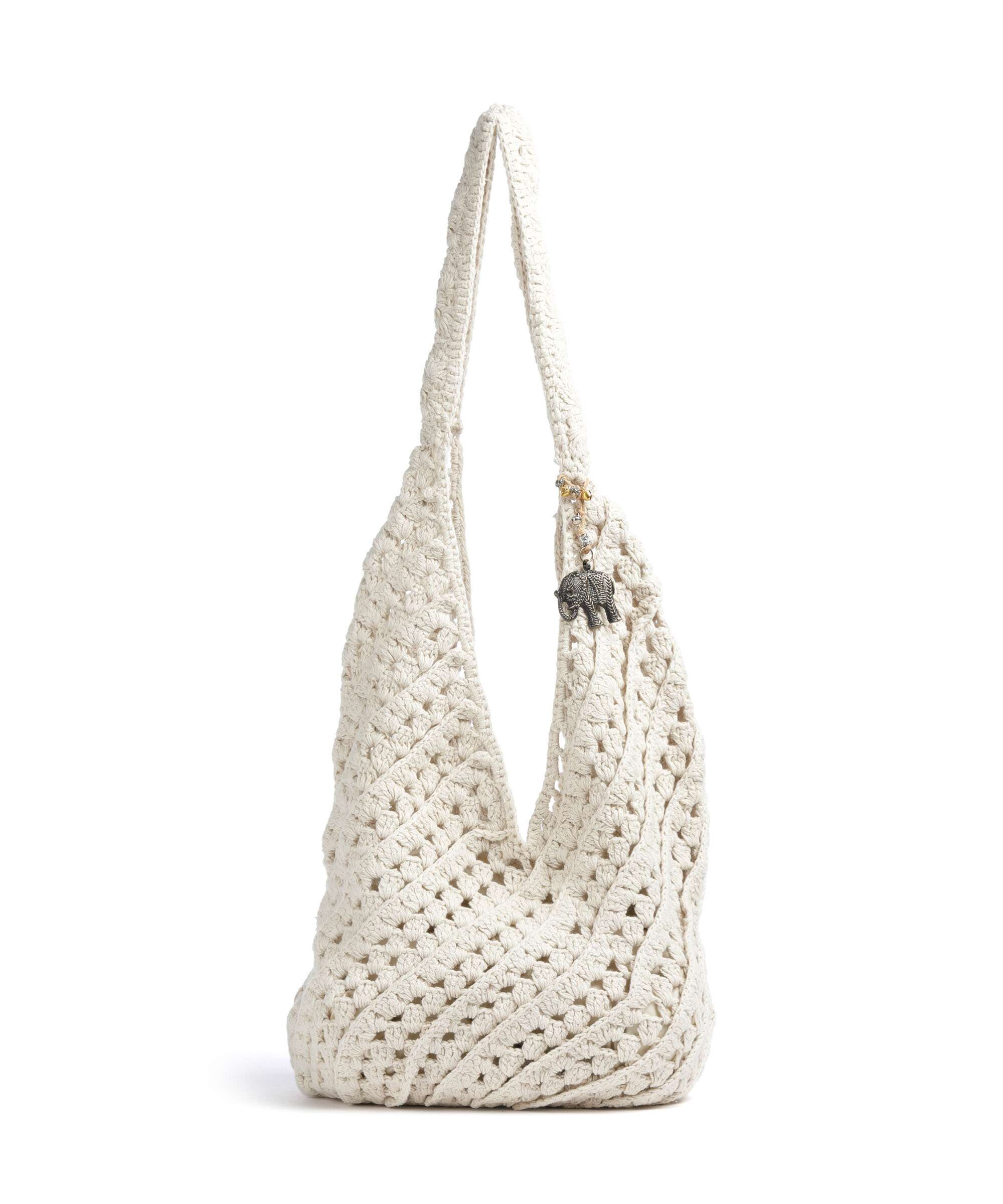 Anokhi Borsa hobo white