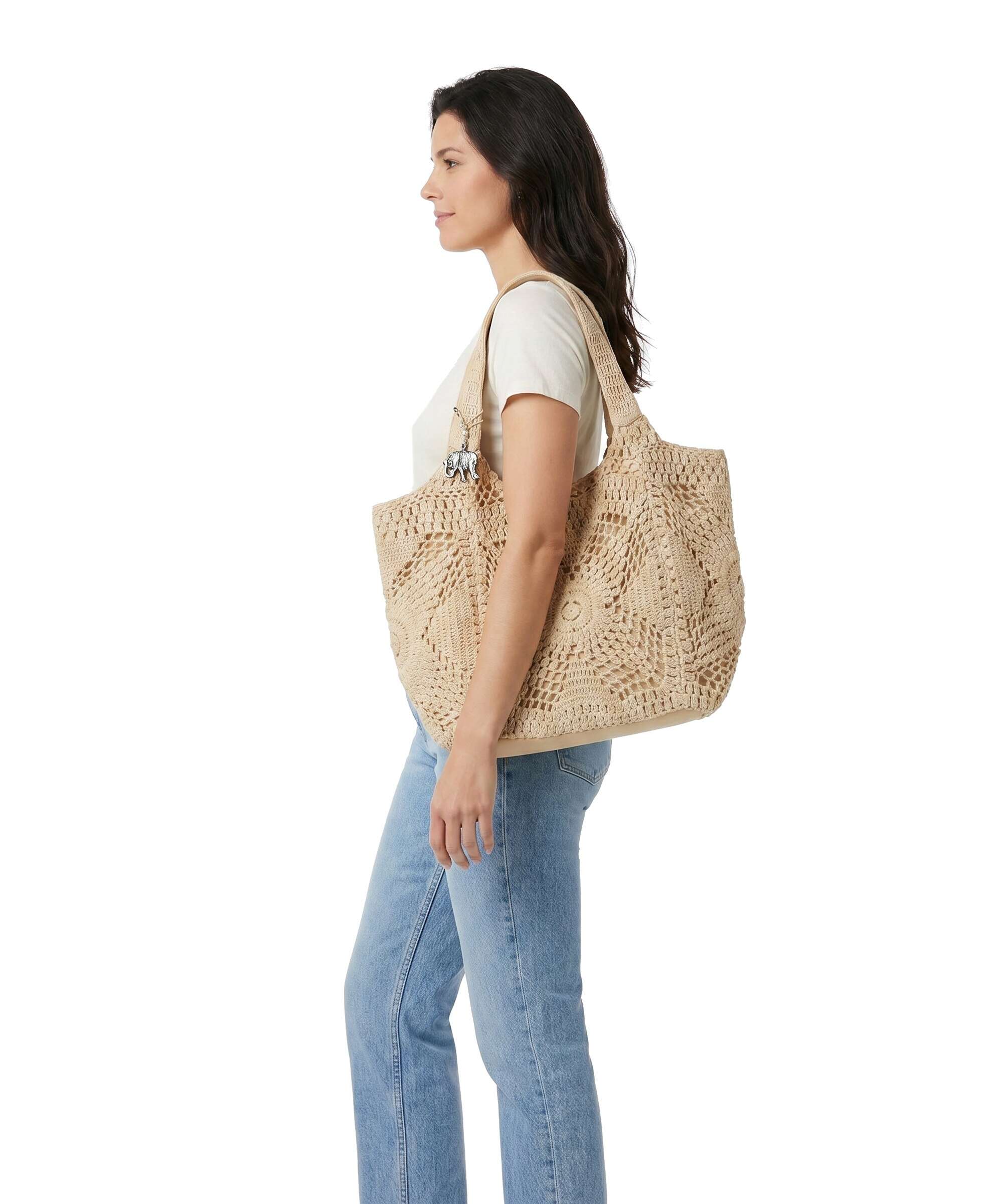 Anokhi Borsa shopper beige - Image 3