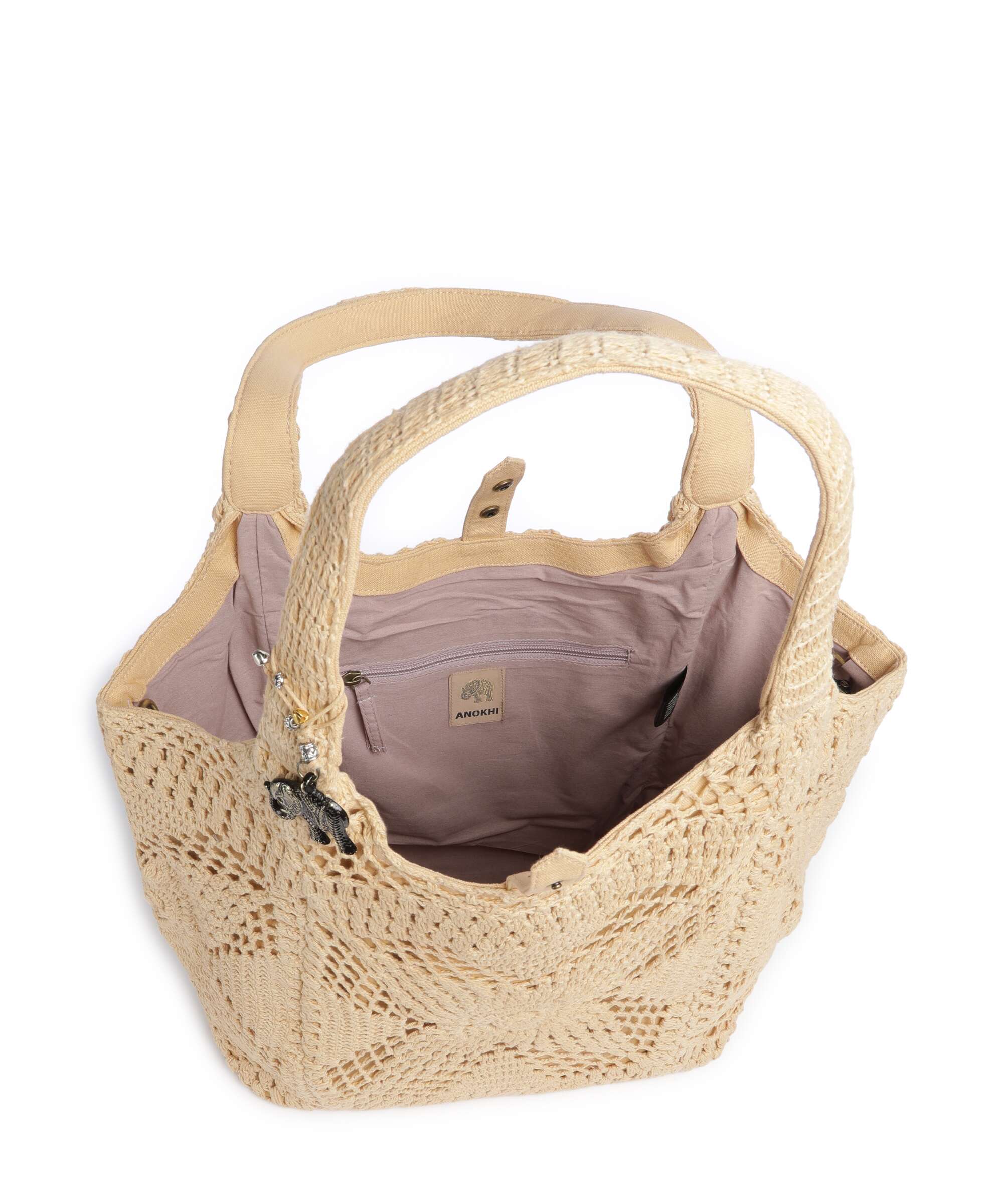 Anokhi Borsa shopper beige - Image 7