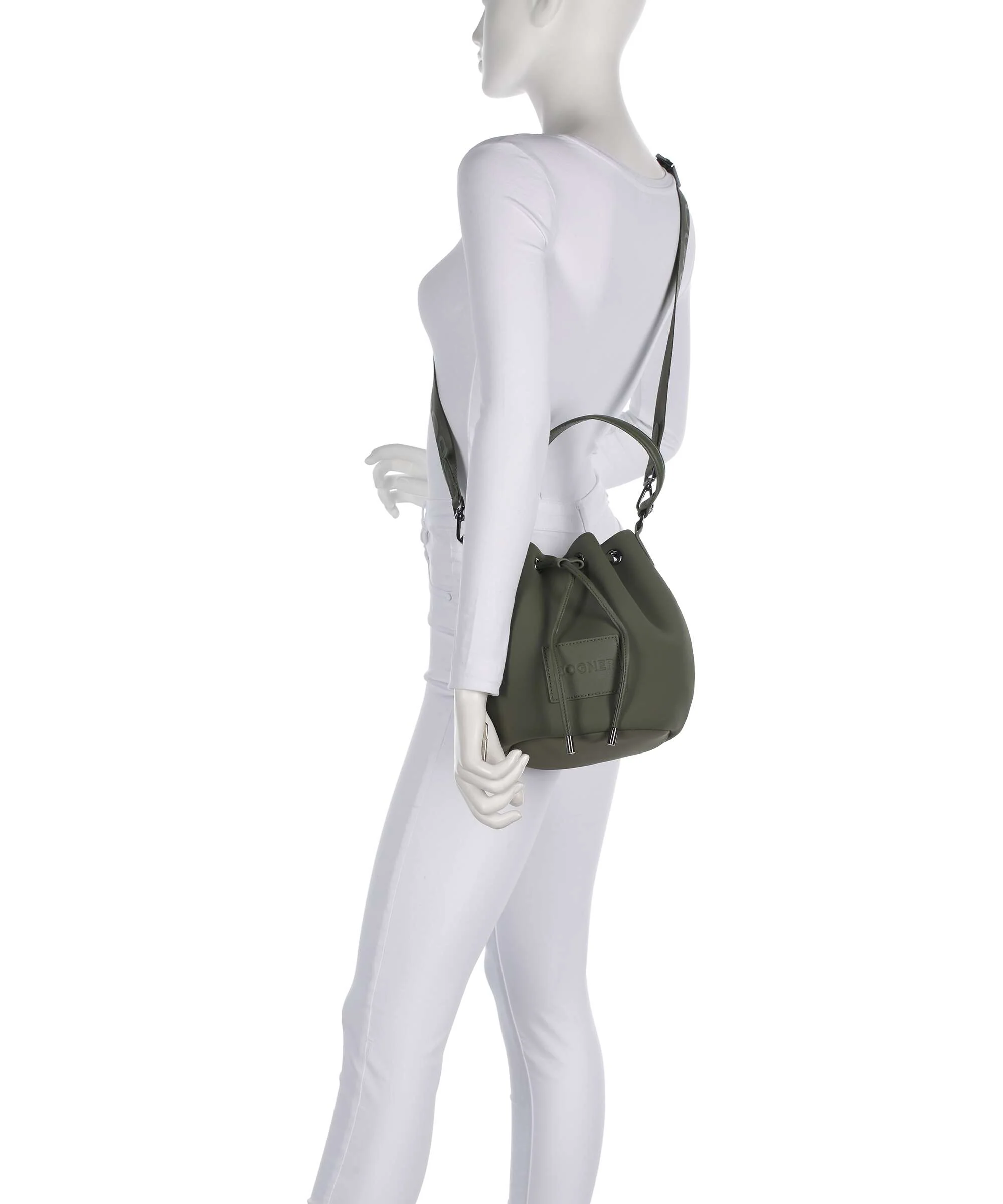 Bogner Alvier Ines Borsa a secchiello dark olive - Image 3