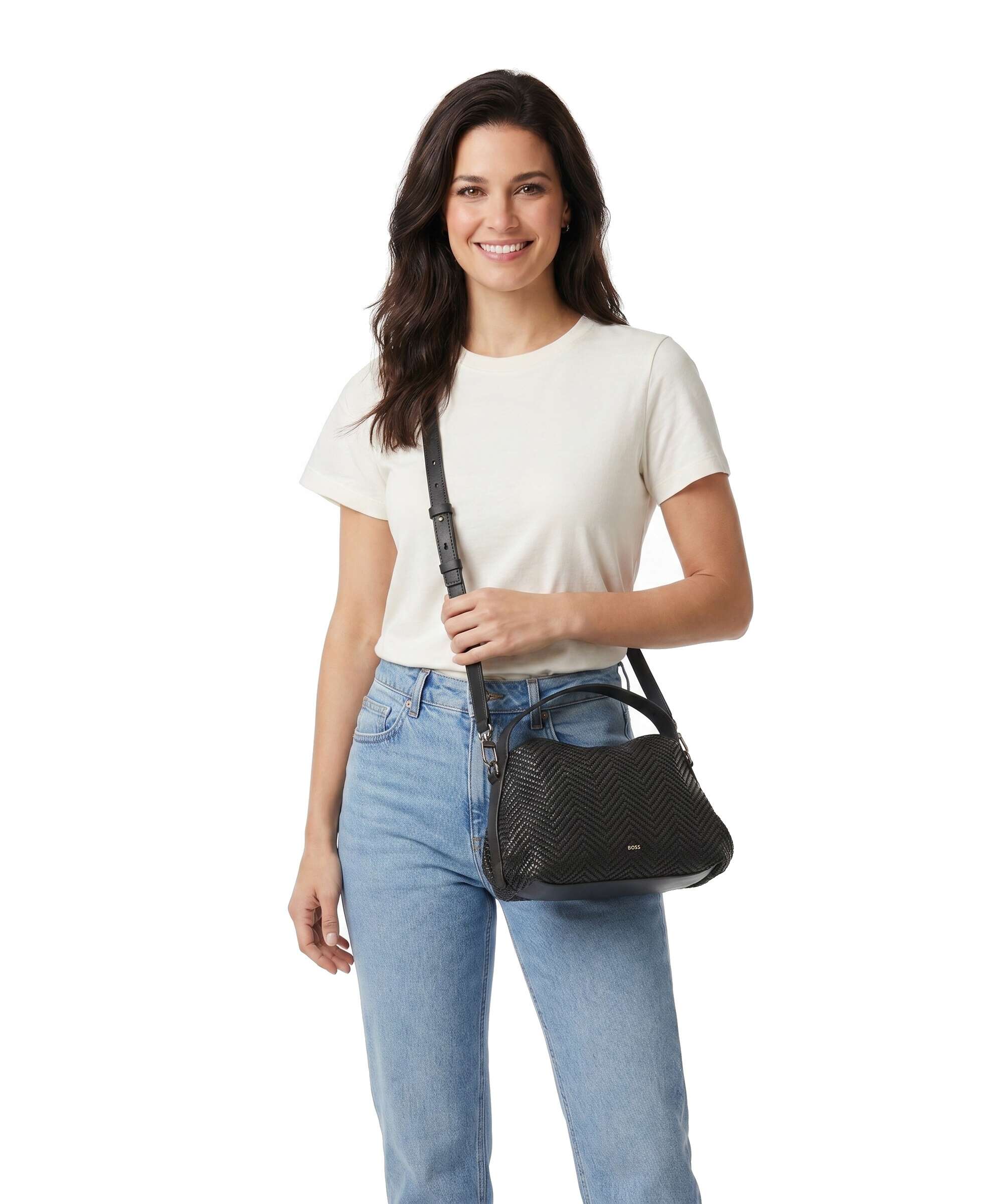 BOSS Caylie Borsa a tracolla dark brown - Image 3