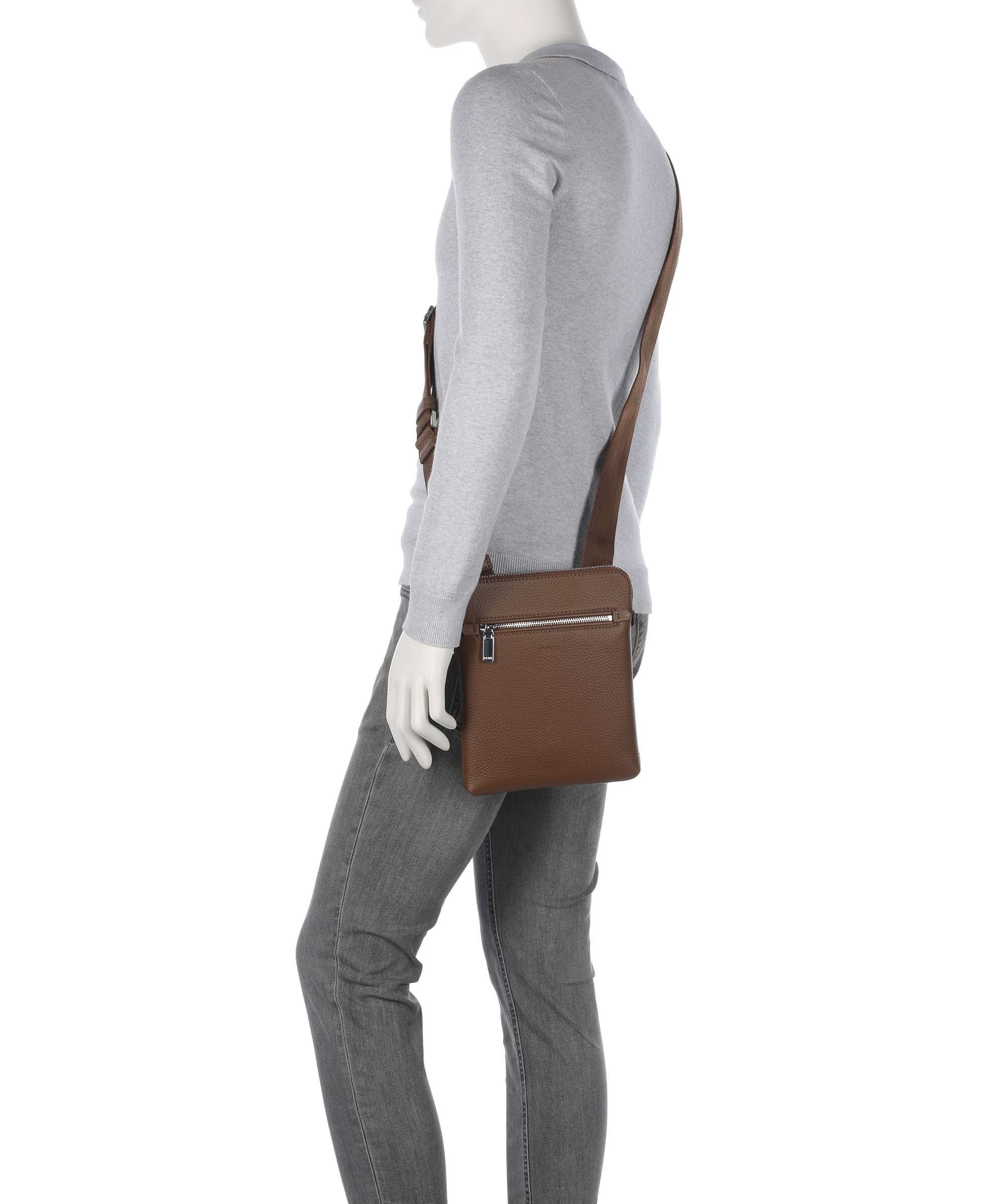 BOSS Crosstown Borsa a tracolla medium brown - Image 3
