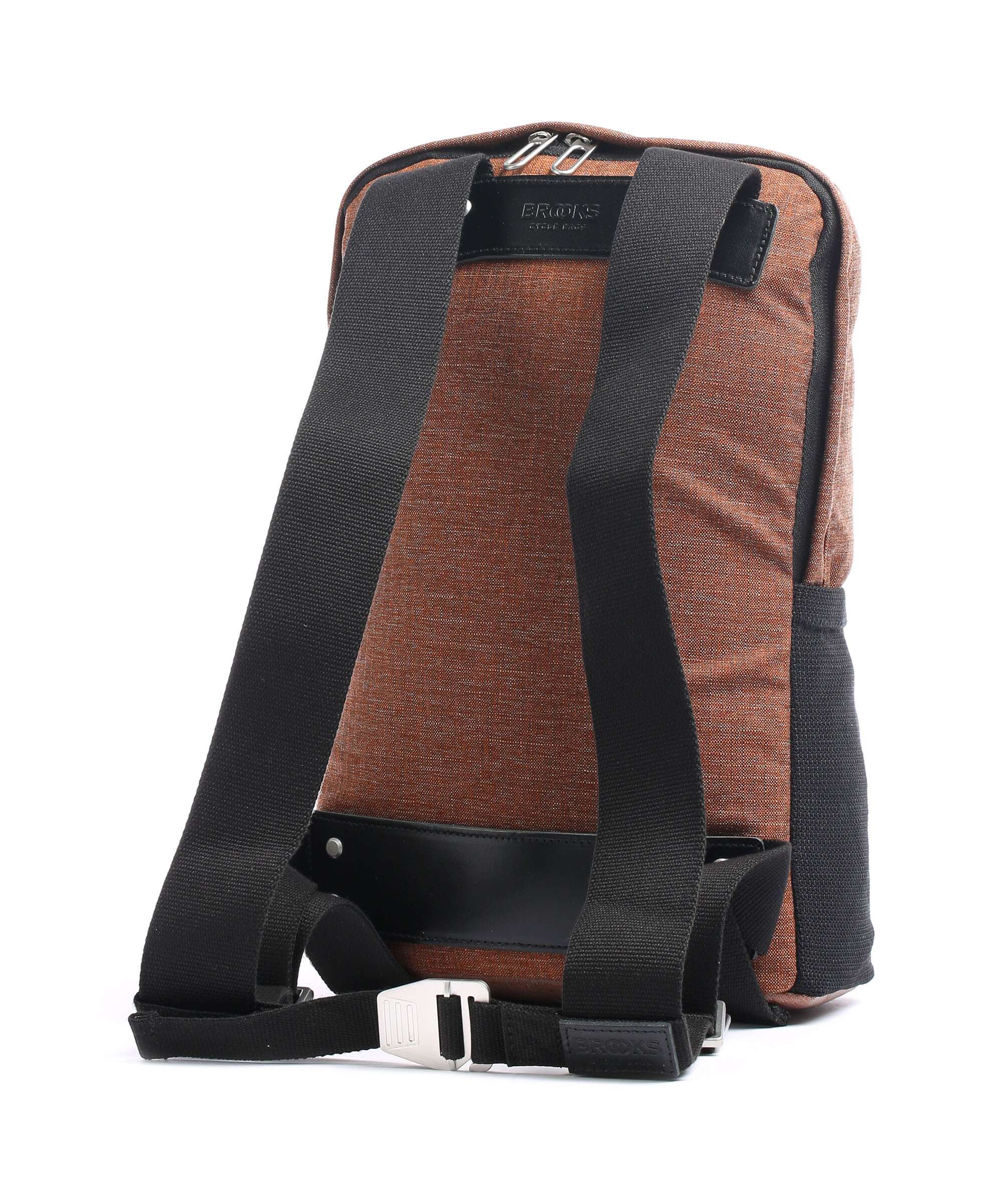 Brooks England Dalston Small Tex Zaino bronze/orange - Image 2