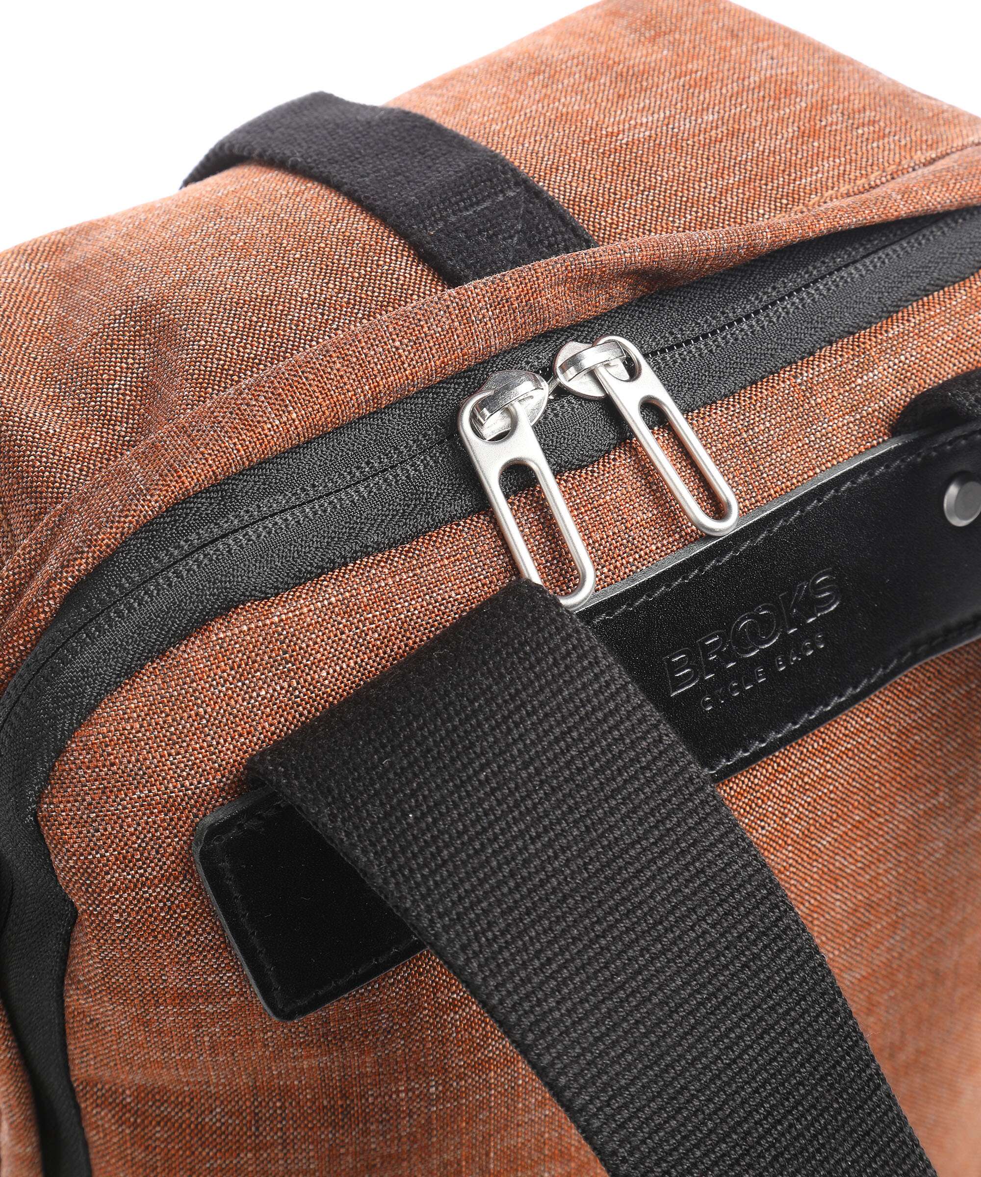 Brooks England Dalston Small Tex Zaino bronze/orange - Image 3