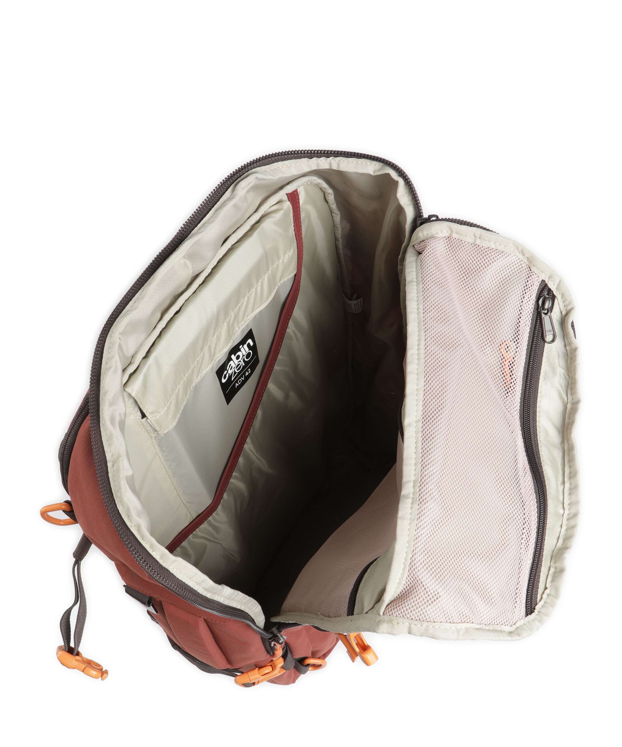 Cabin Zero ADV 42 Zaino da viaggio sangria red - Image 6