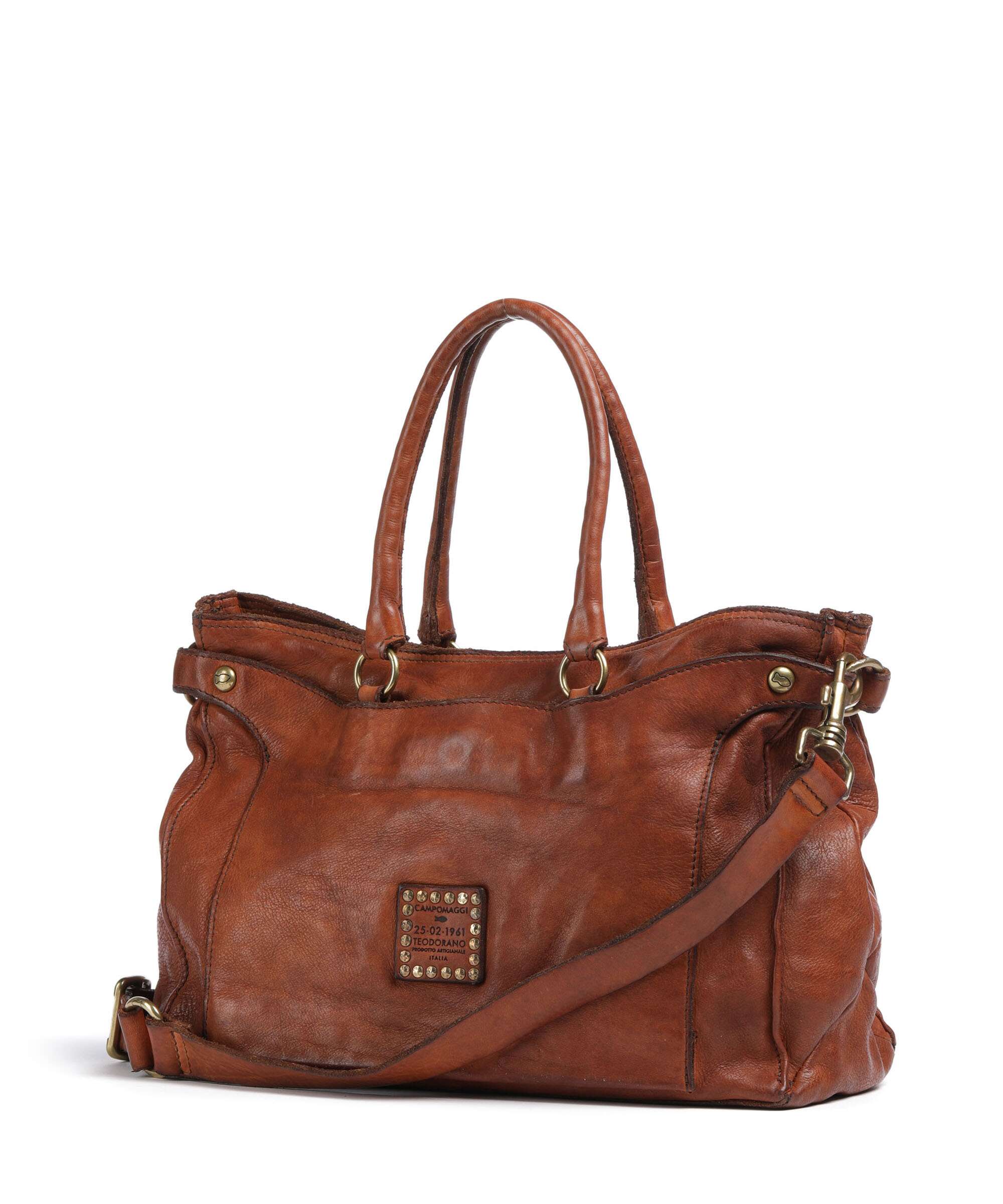 Campomaggi Borsa a mano cognac - Image 2