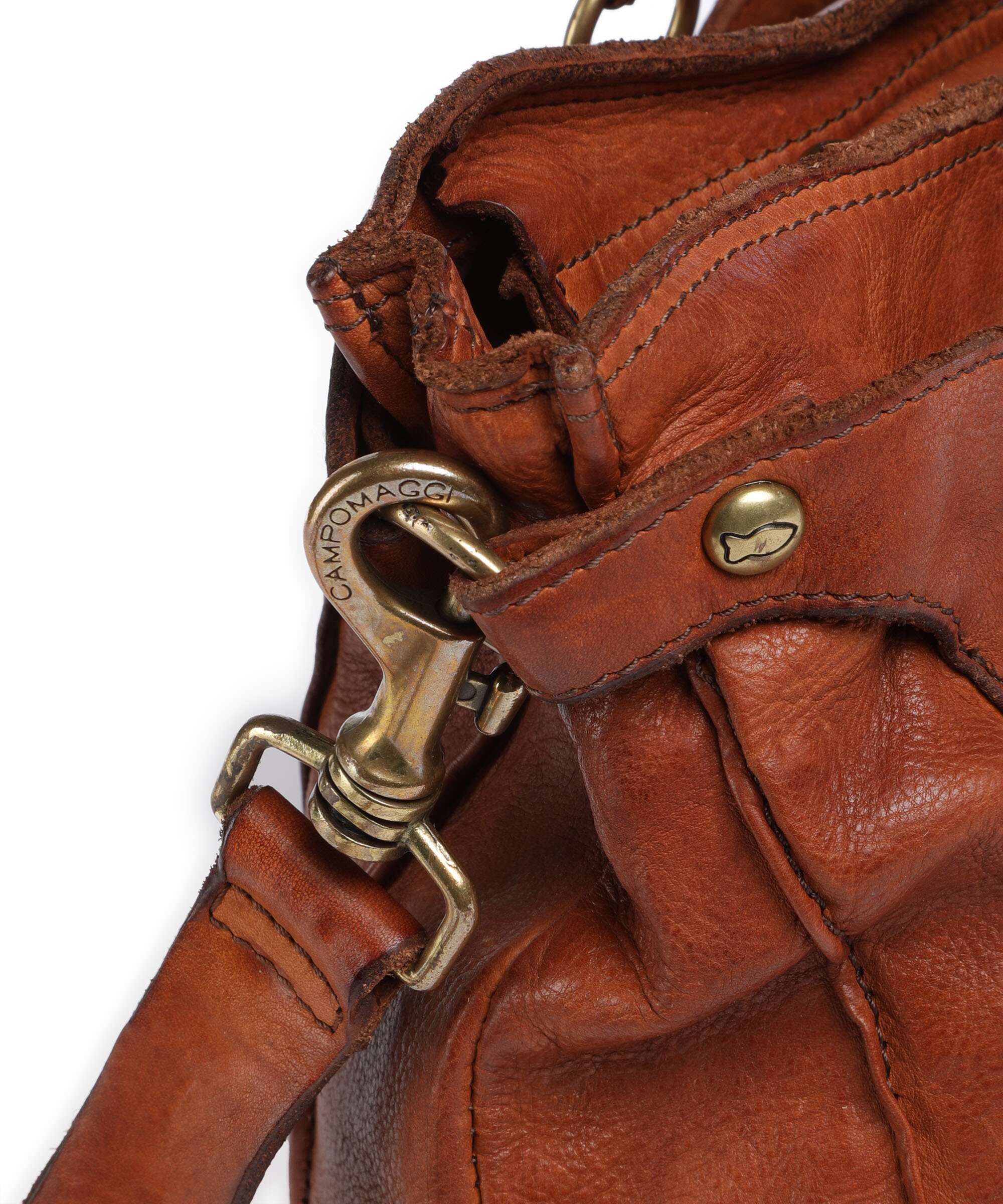 Campomaggi Borsa a mano cognac - Image 4