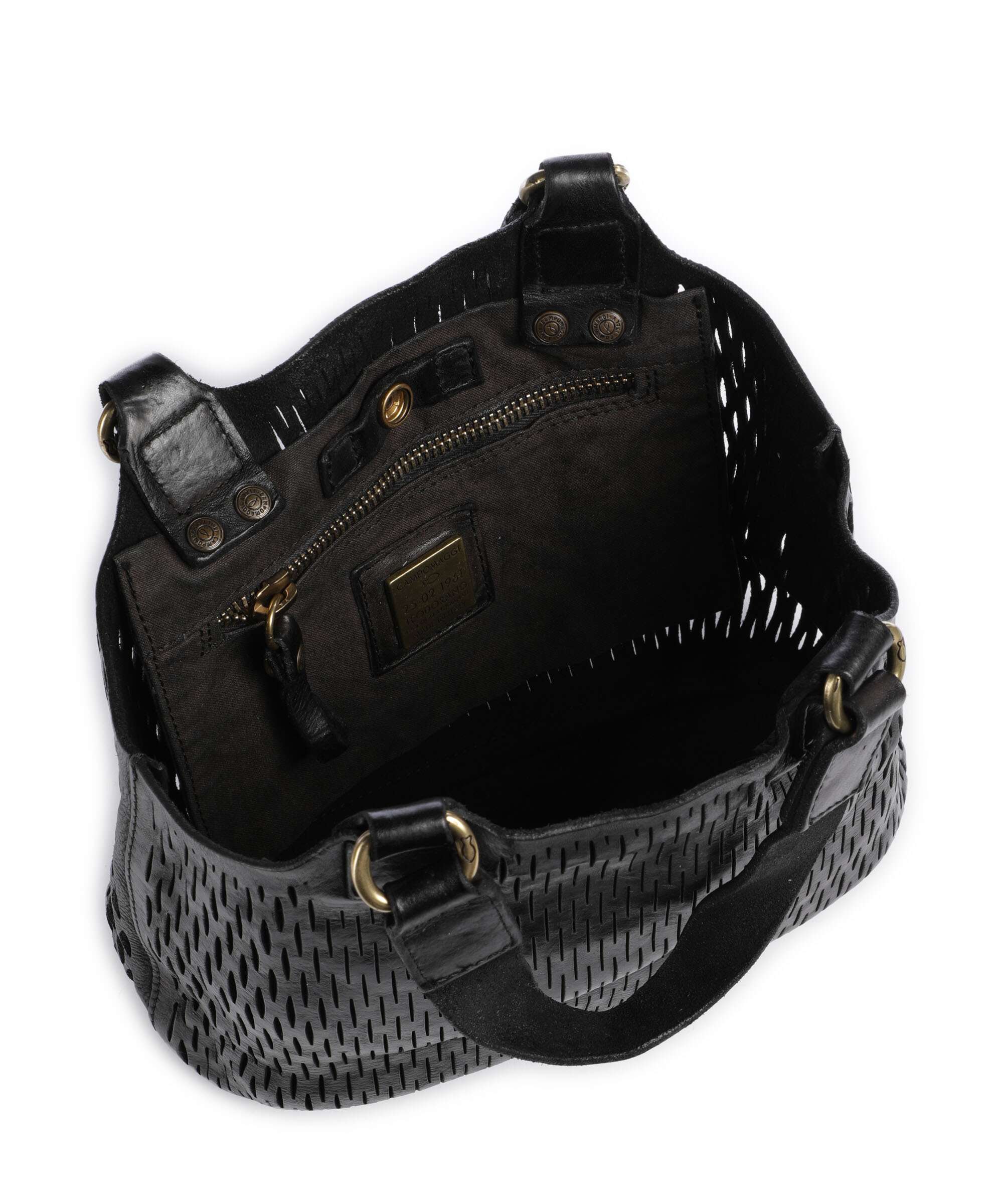 Campomaggi Borsa a mano black - Image 5