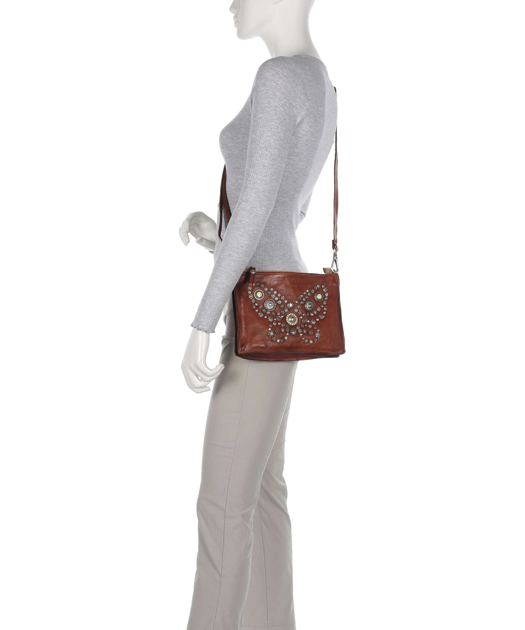 Campomaggi Borsa a spalla cognac - Image 3