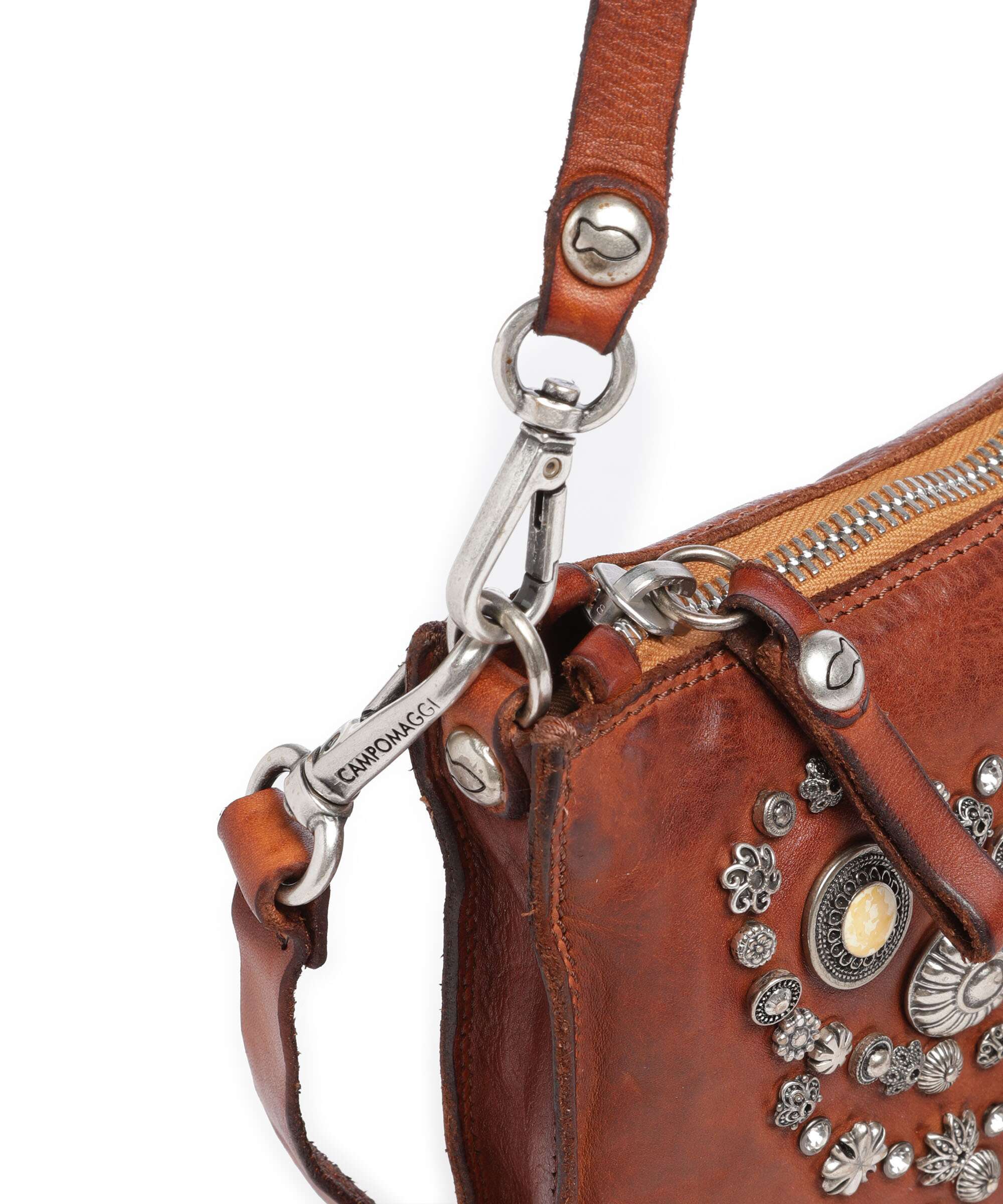 Campomaggi Borsa a spalla cognac - Image 4