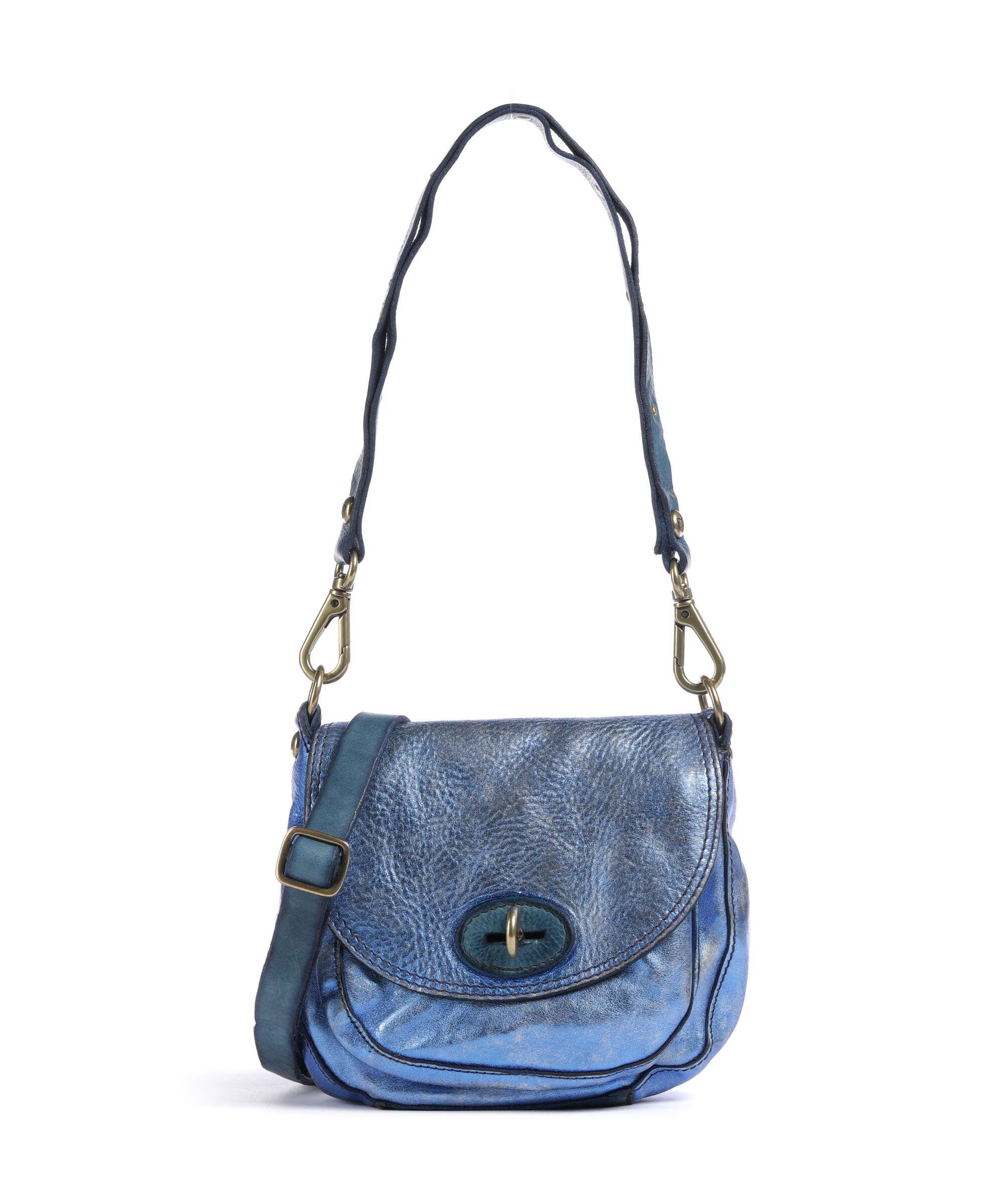 Campomaggi Borsa a spalla bluette
