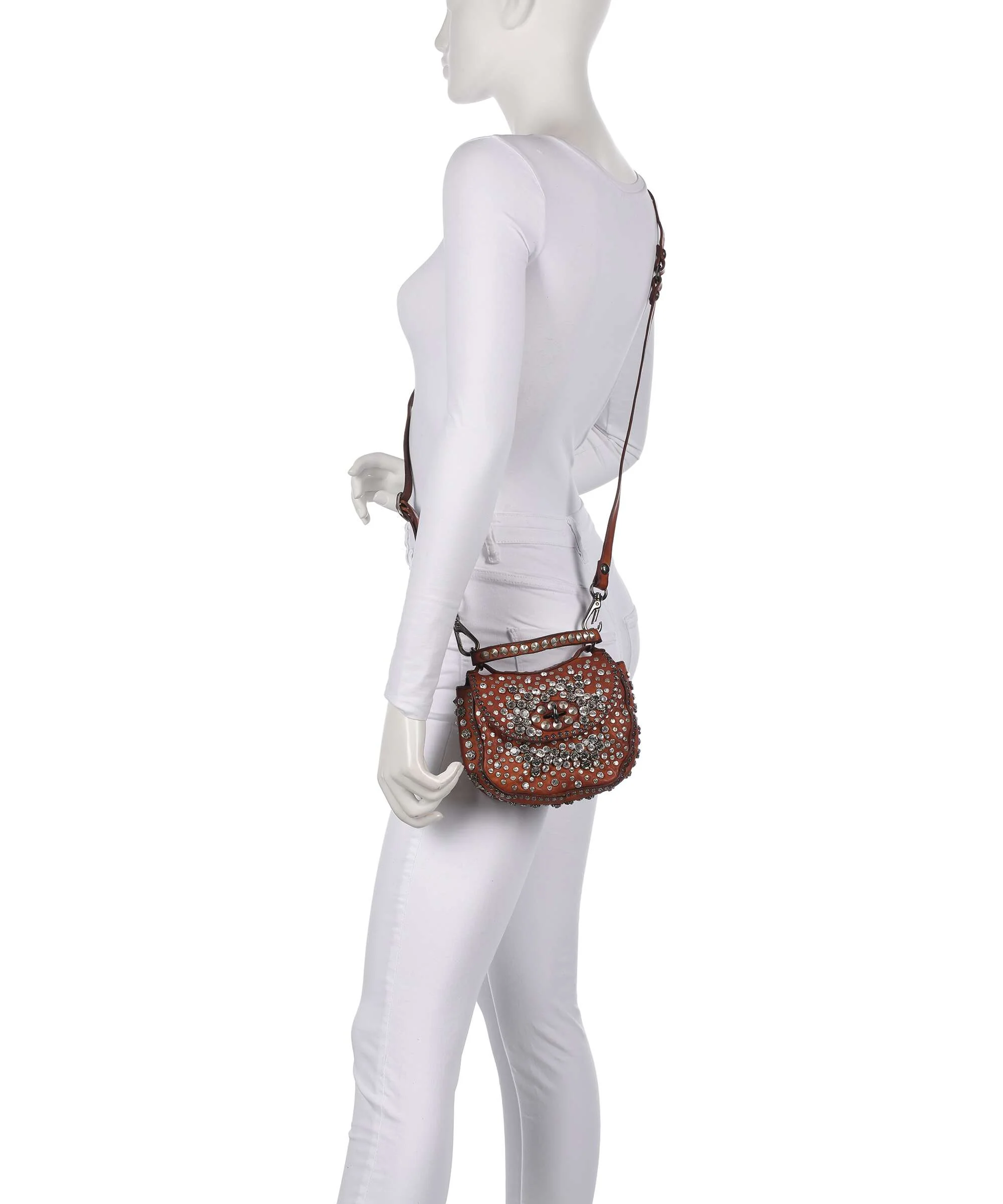 Campomaggi Borsa a tracolla cognac - Image 3