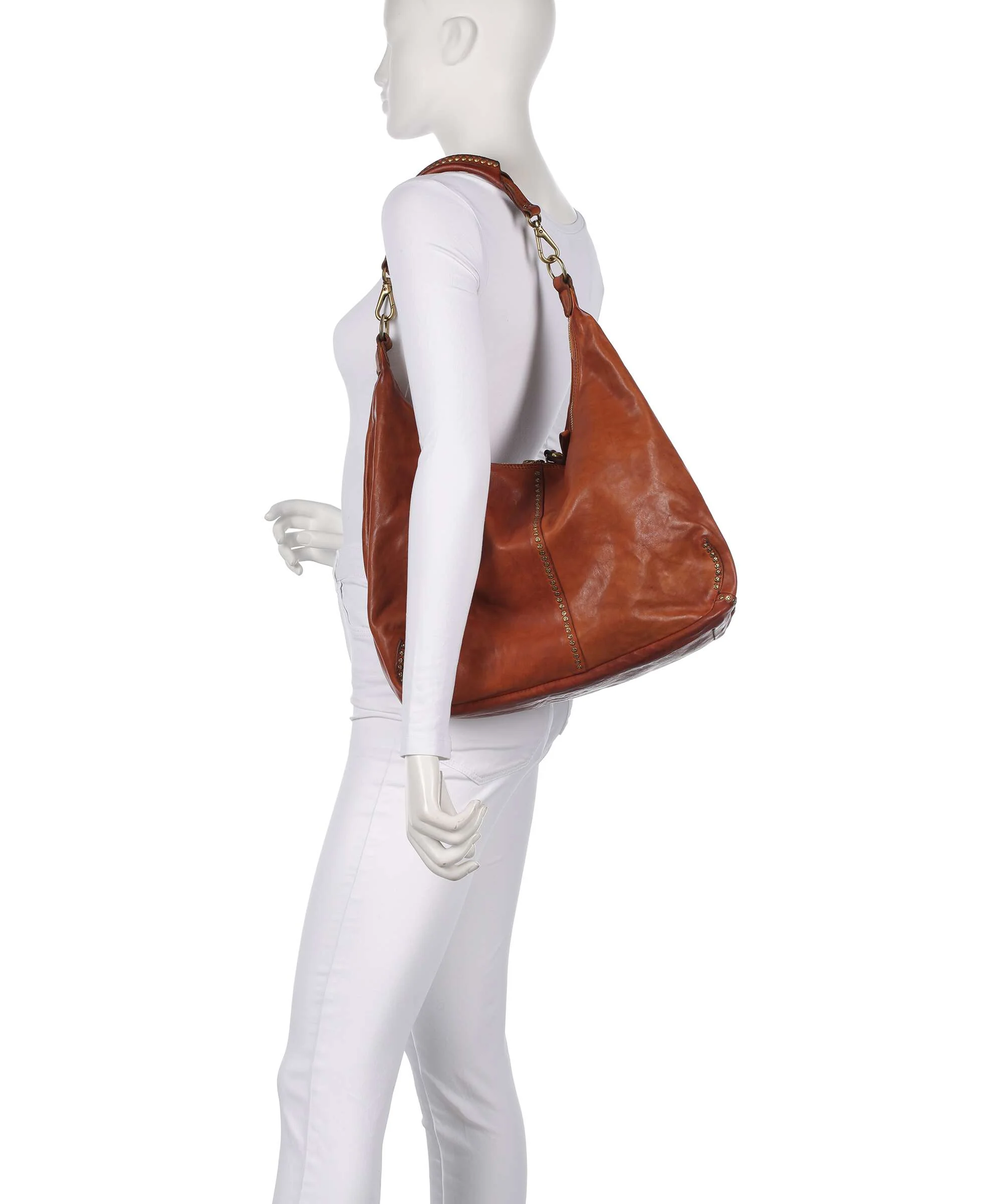 Campomaggi Borsa hobo cognac - Image 3