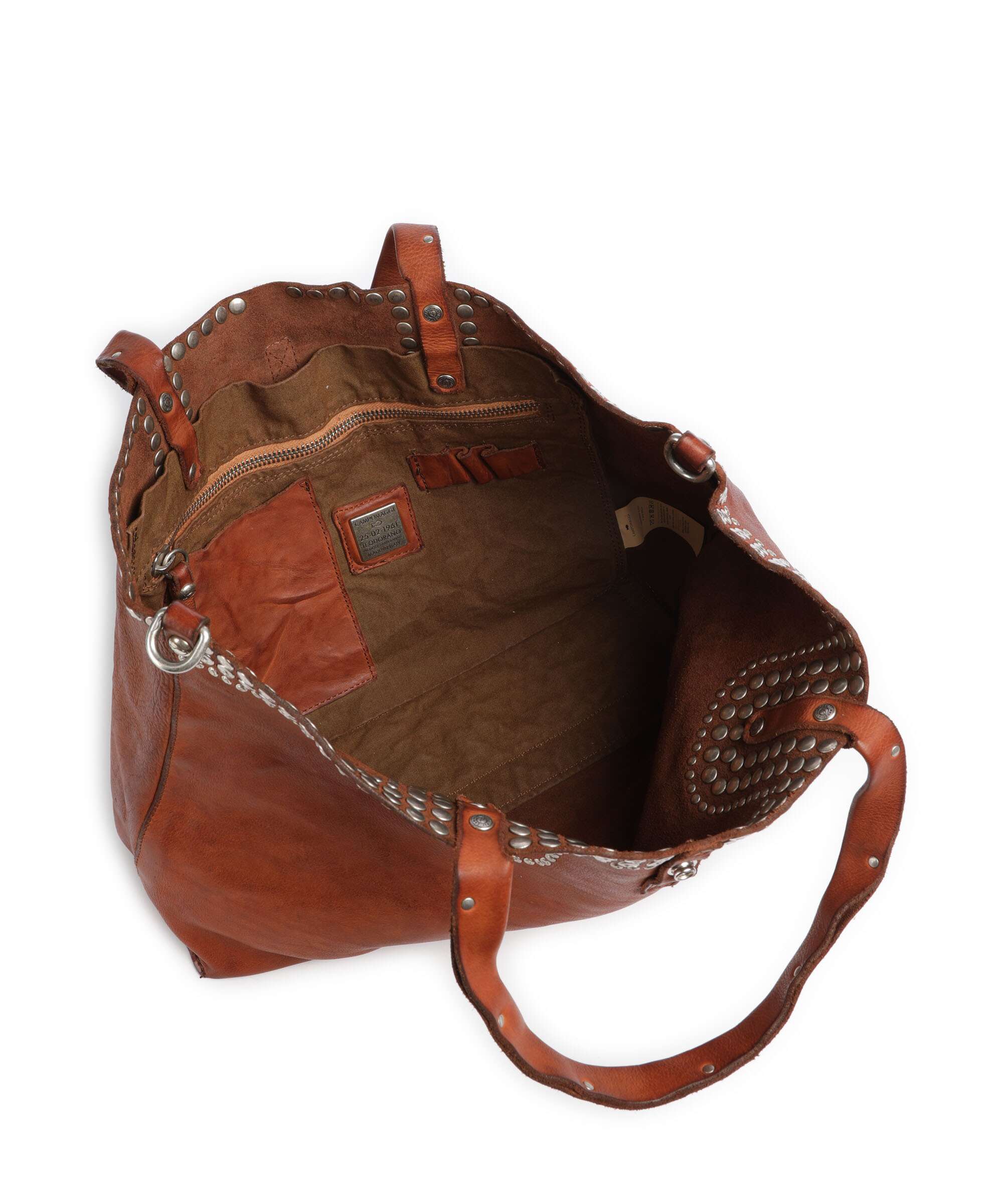Campomaggi Borsa shopper cognac - Image 6