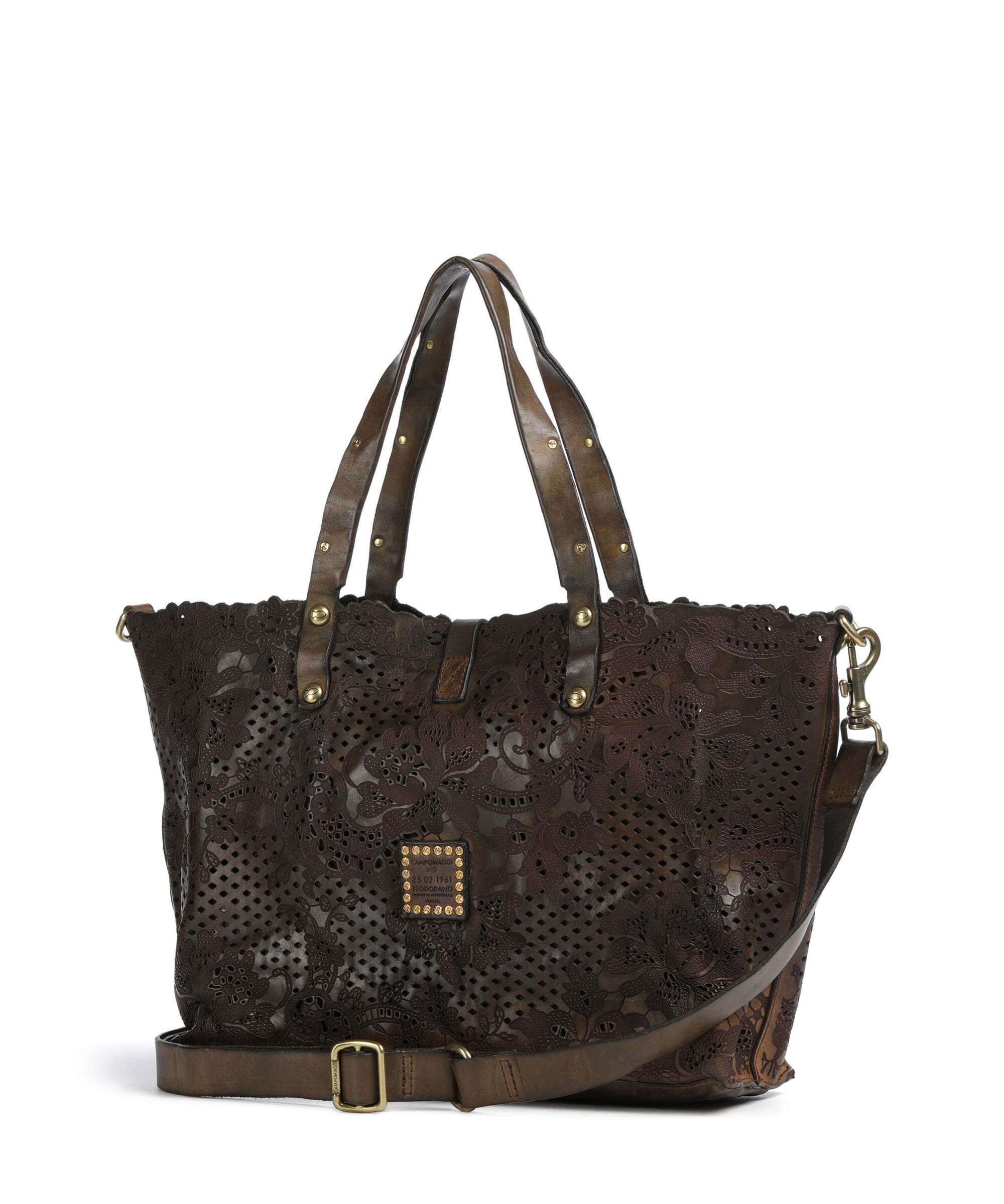 Campomaggi Borsa shopper military - Image 2