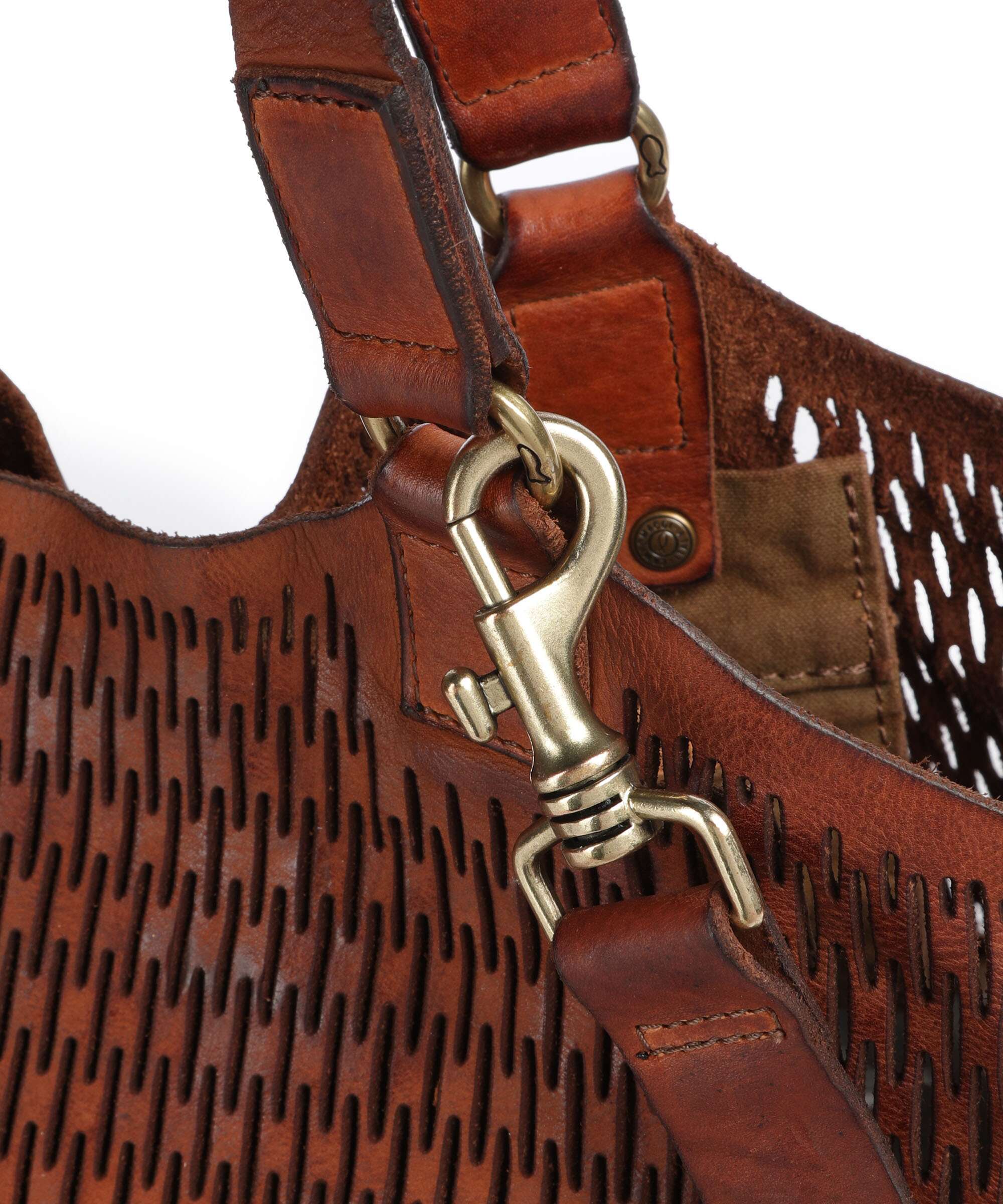 Campomaggi Borsa shopper cognac - Image 4