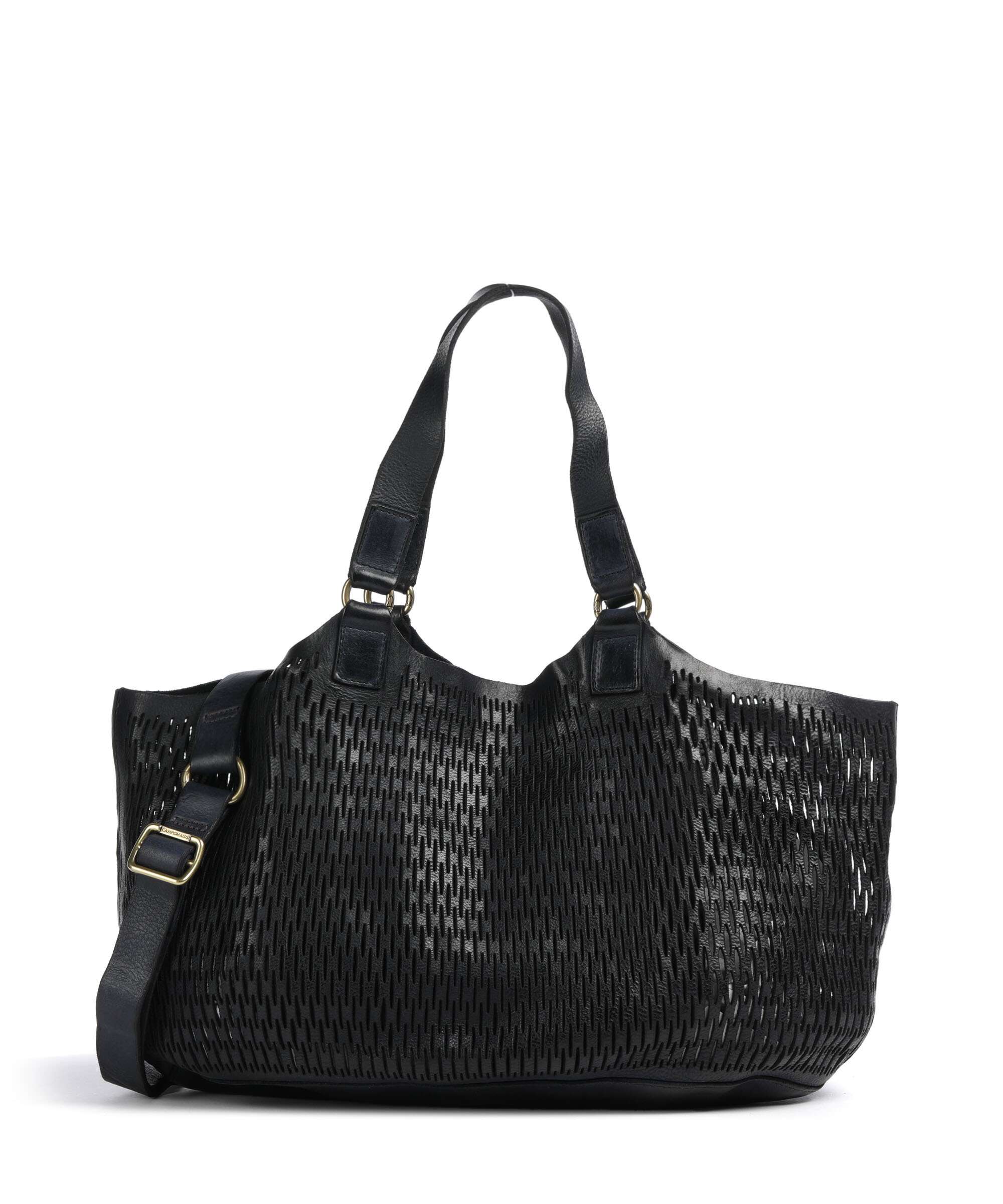 Campomaggi Borsa shopper blue