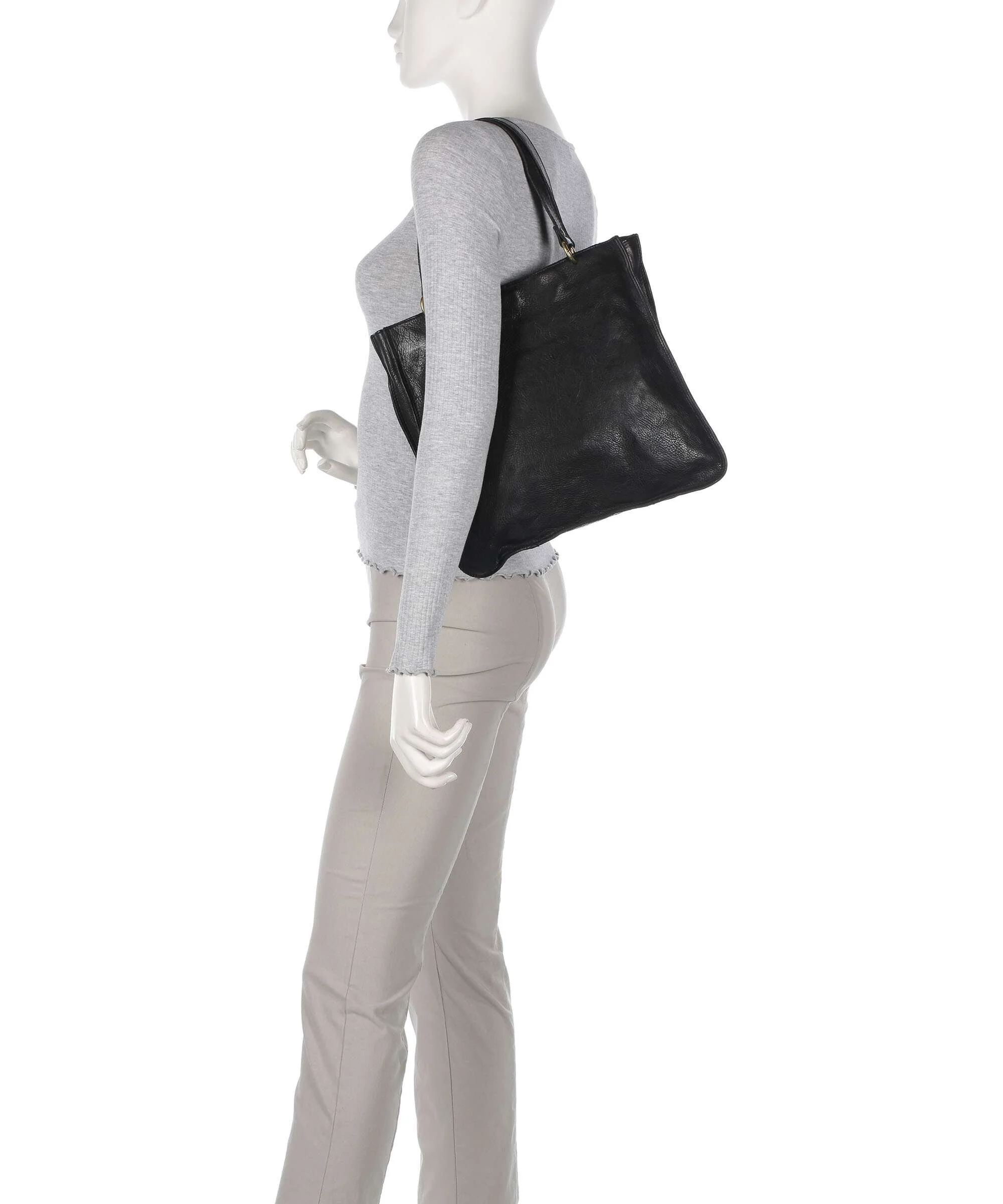 Campomaggi Borsa shopper nero - Image 3