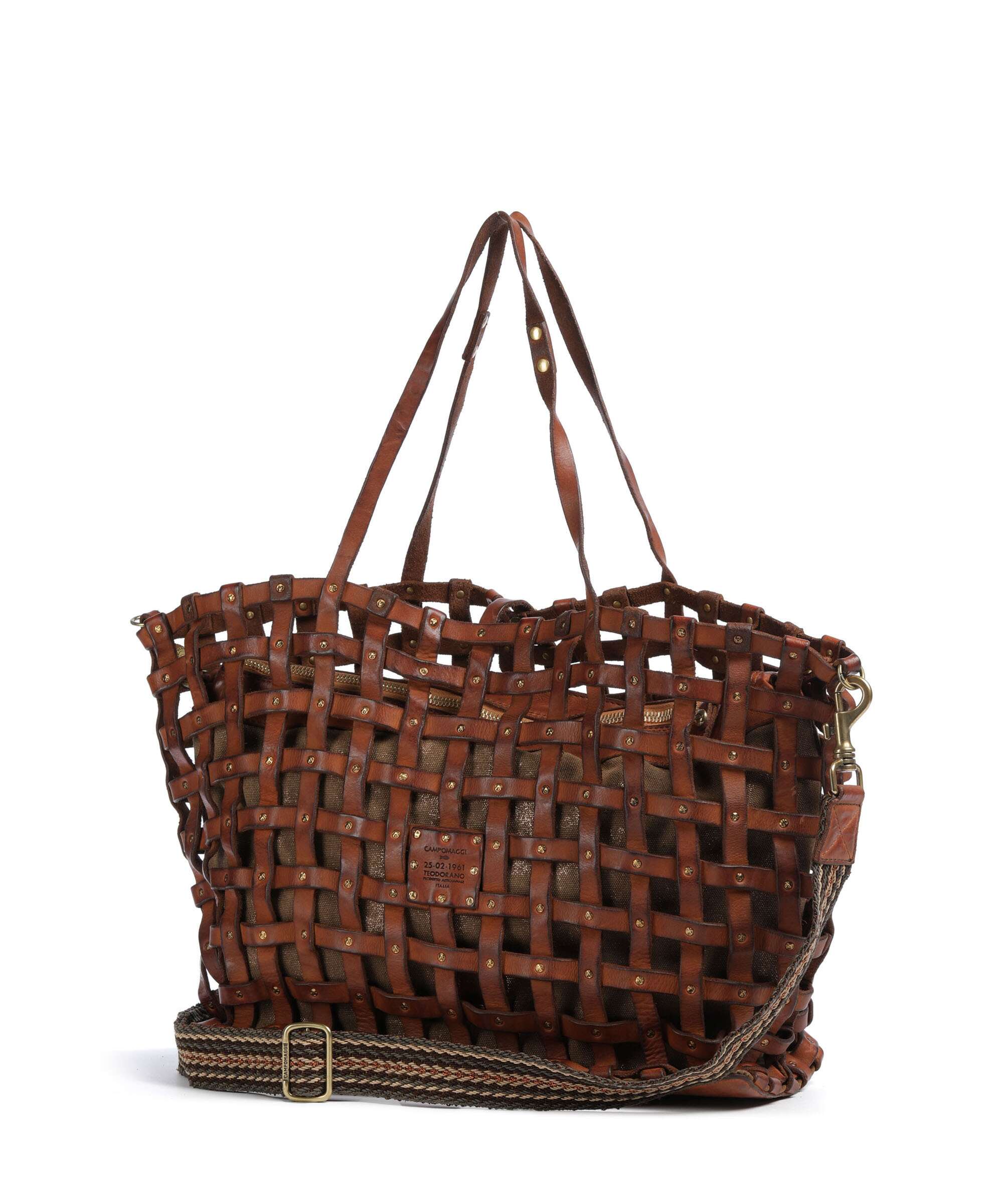 Campomaggi Borsa shopper cognac/bronze - Image 2