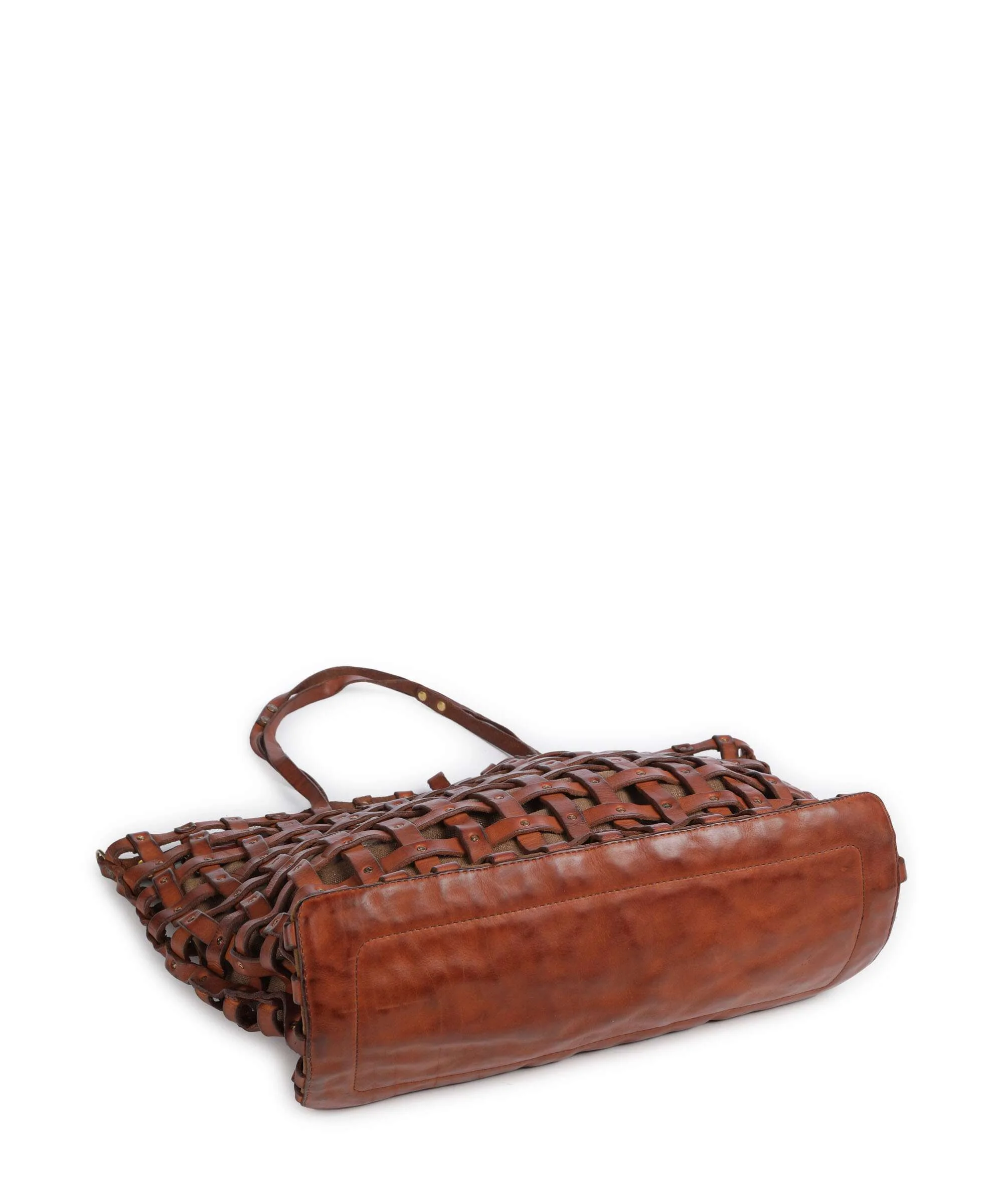 Campomaggi Borsa shopper cognac/bronze - Image 5